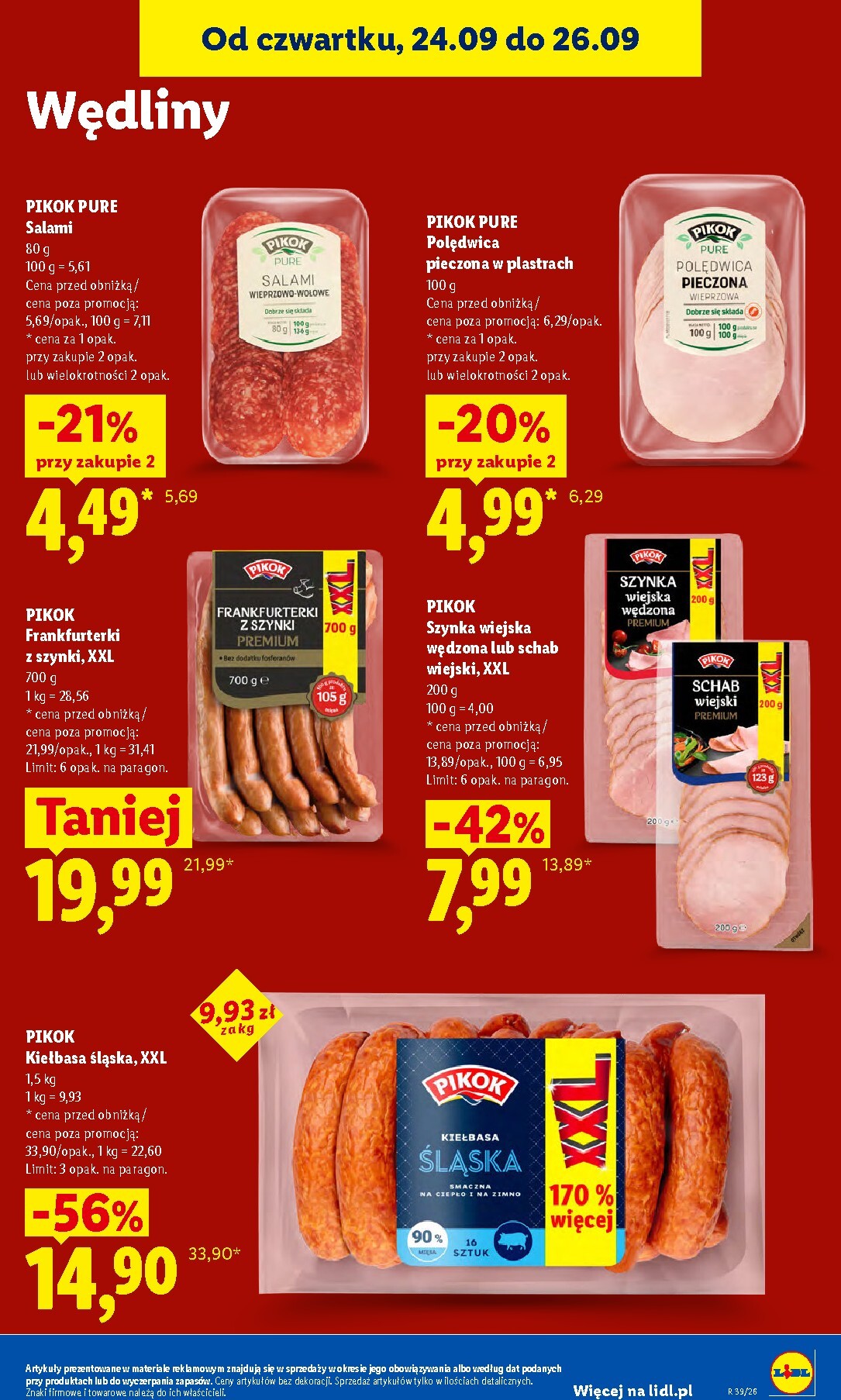 lidl - Nowa gazetka Lidl ważna od 24.09.2026 do 26.09.2026 - page: 63