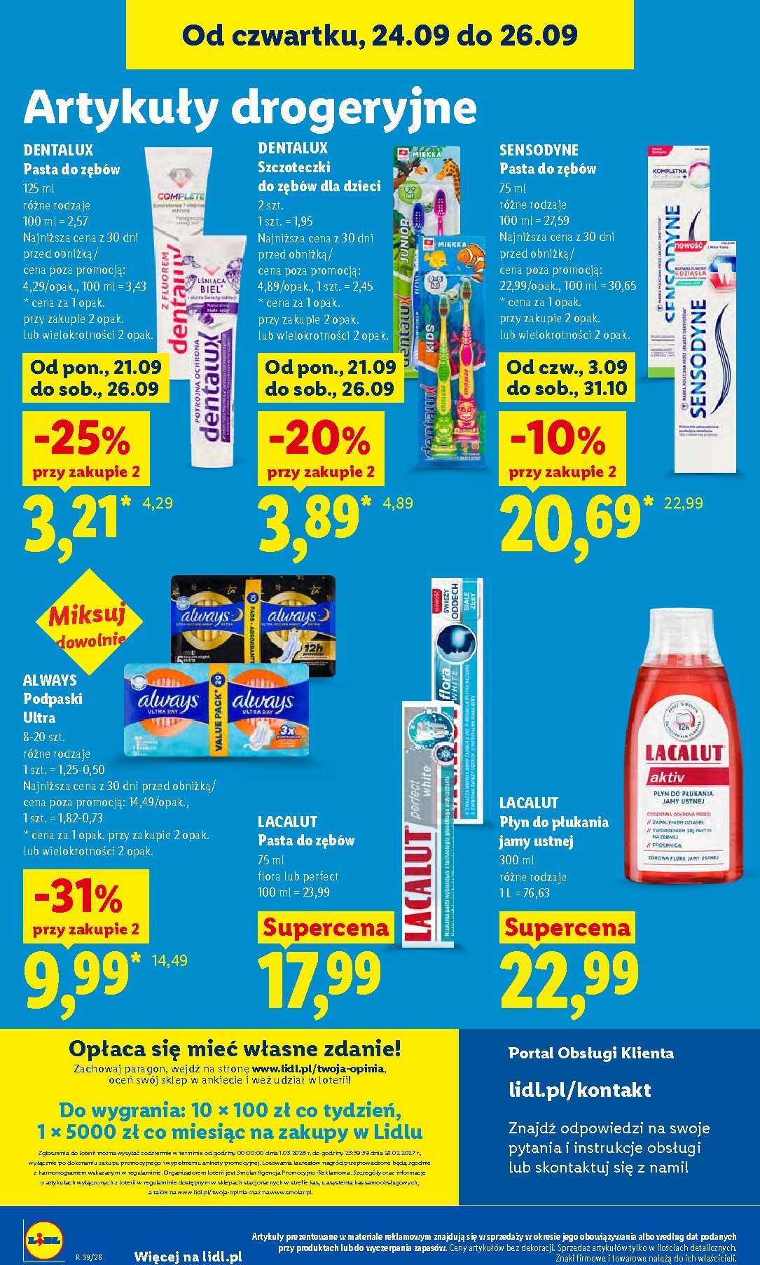 lidl - Nowa gazetka Lidl ważna od 24.09.2026 do 26.09.2026 - page: 98