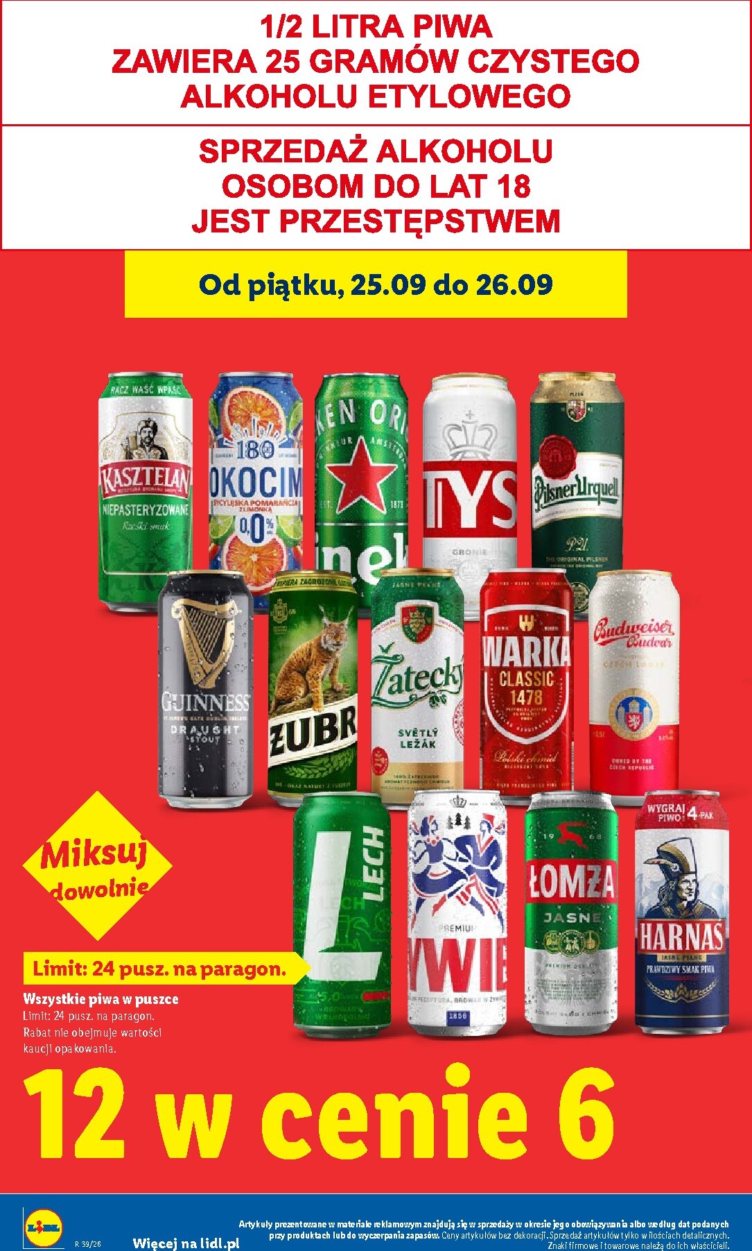 lidl - Aktualna gazetka Lidl ważna od 24.09.2026 do 26.09.2026 - page: 6