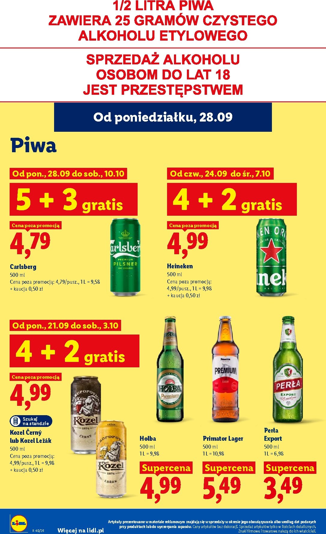 lidl - Aktualna gazetka Lidl ważna od 28.09.2026 do 30.09.2026 - page: 82