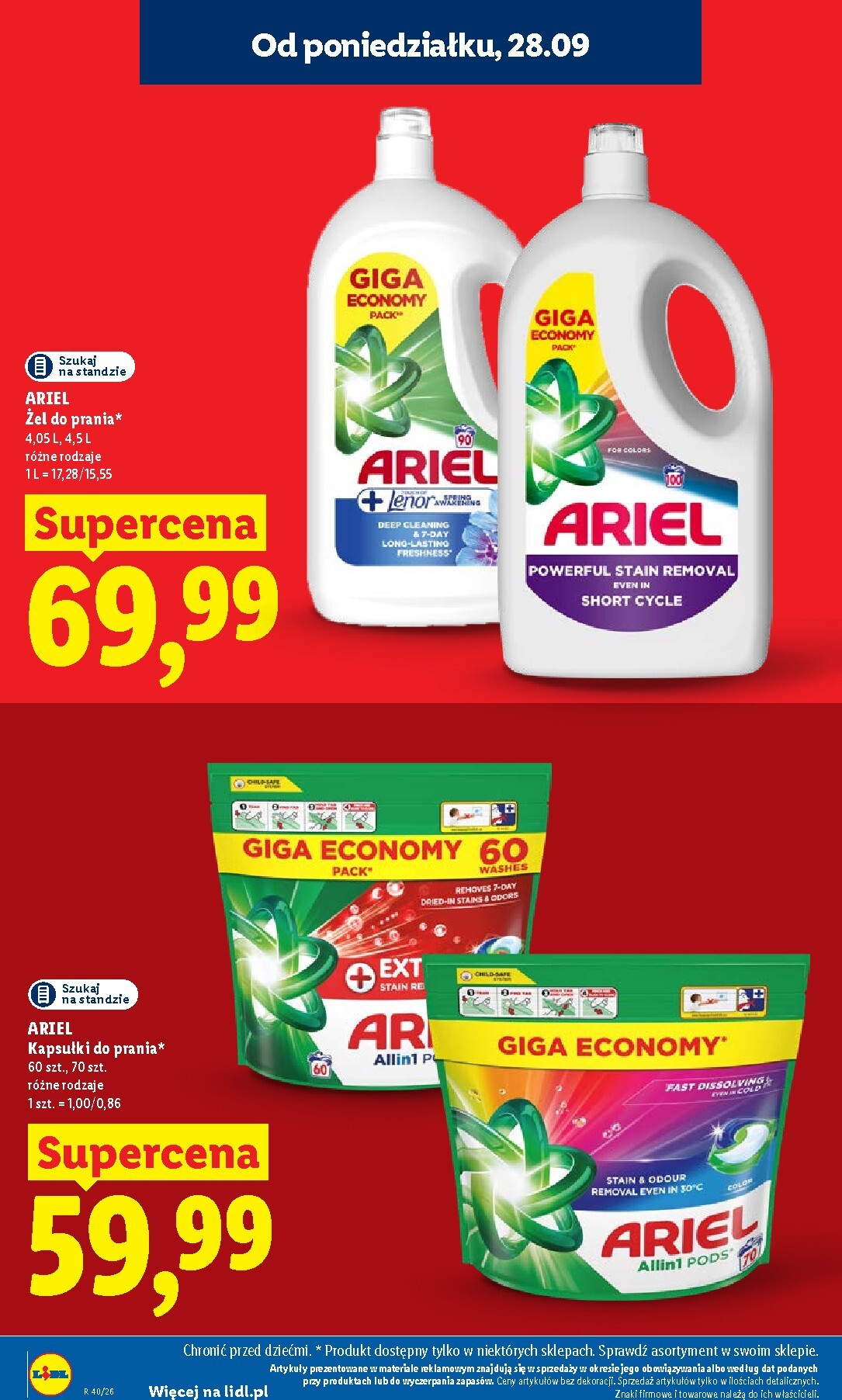 lidl - Aktualna gazetka Lidl ważna od 28.09.2026 do 30.09.2026 - page: 20