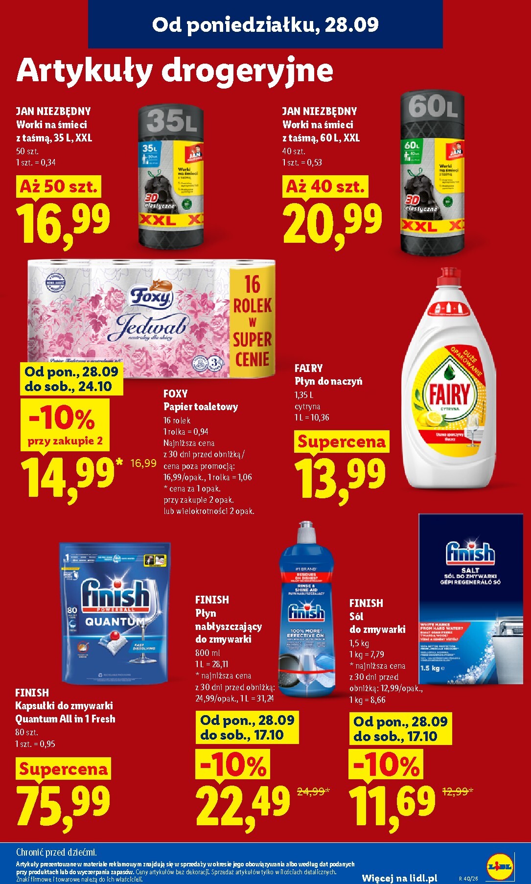lidl - Aktualna gazetka Lidl ważna od 28.09.2026 do 30.09.2026 - page: 95