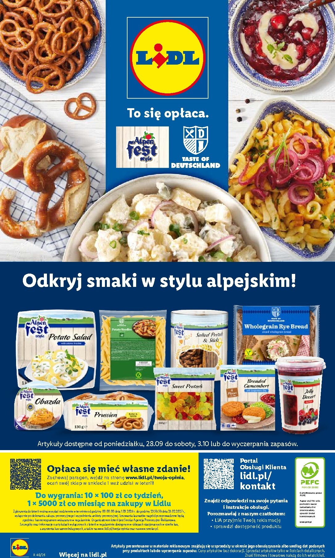 lidl - Aktualna gazetka Lidl - Okazje ważna od 28.09.2026 do 03.10.2026 - page: 63