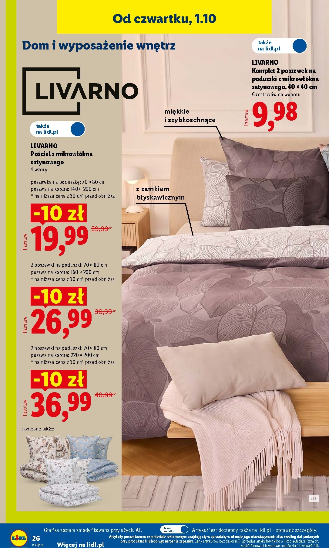 lidl - Aktualna gazetka Lidl - Okazje ważna od 28.09.2026 do 03.10.2026 - page: 36