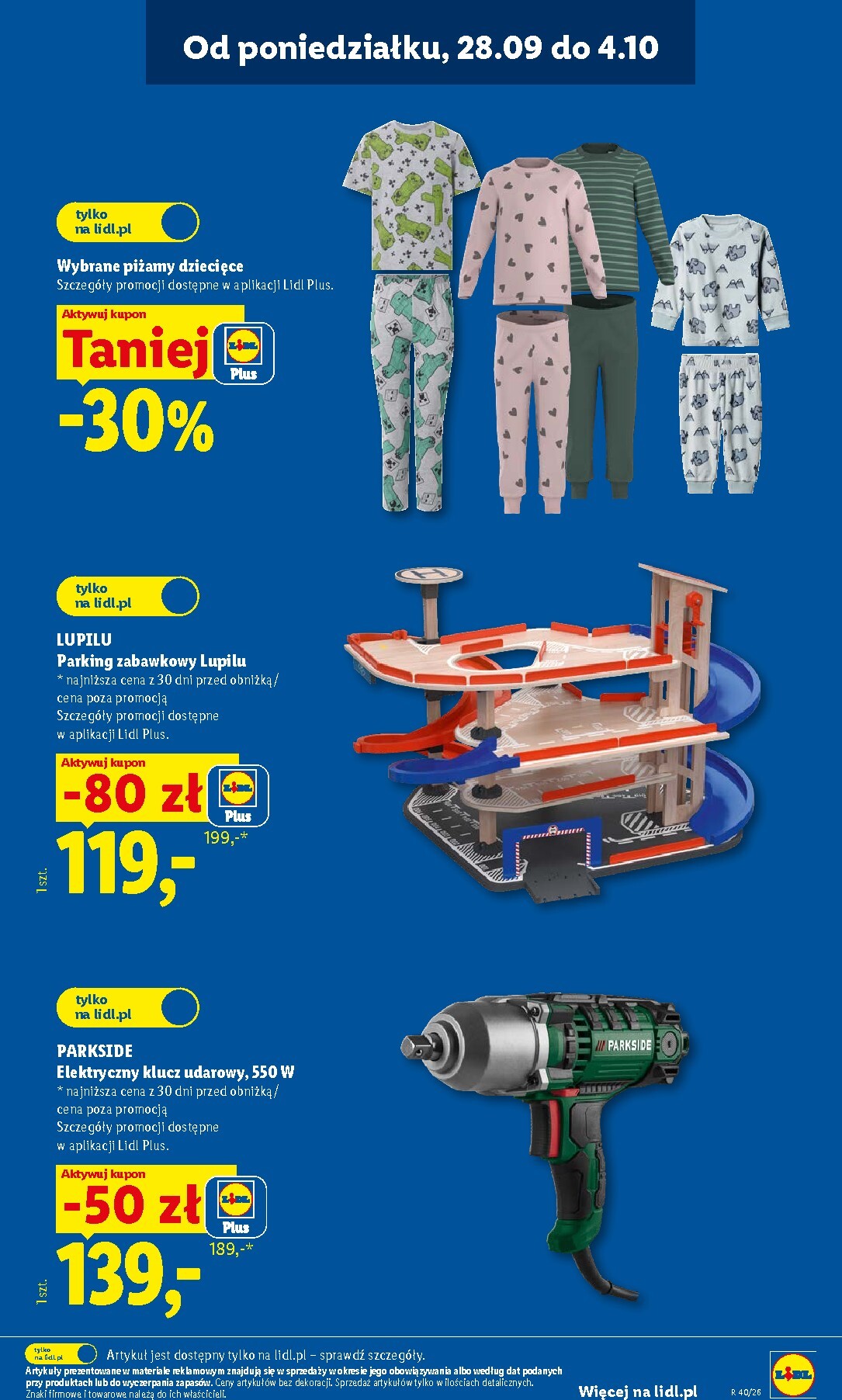 lidl - Aktualna gazetka Lidl - Okazje ważna od 28.09.2026 do 03.10.2026 - page: 13