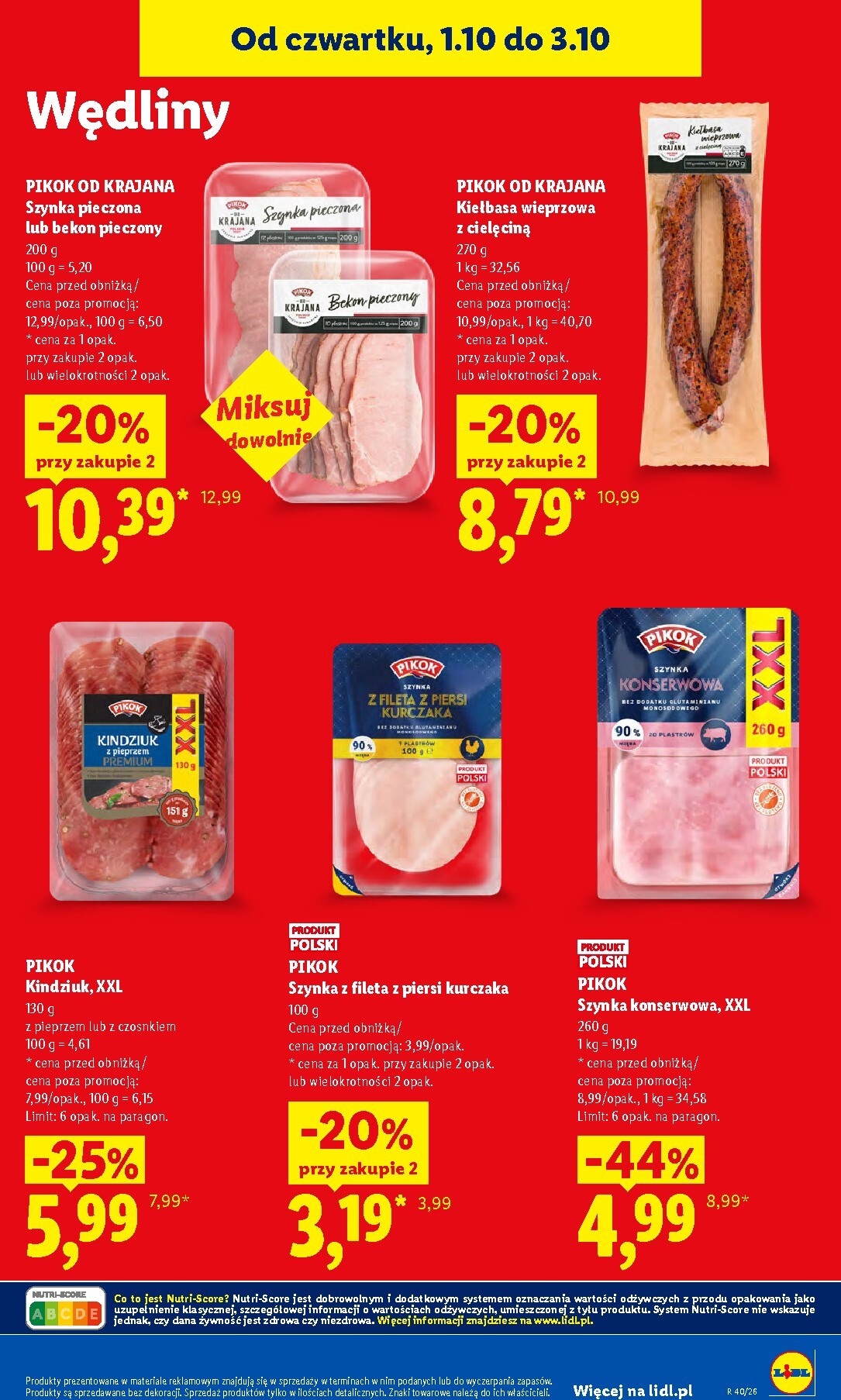 lidl - Nowa gazetka Lidl ważna od 01.10.2026 do 03.10.2026 - page: 59