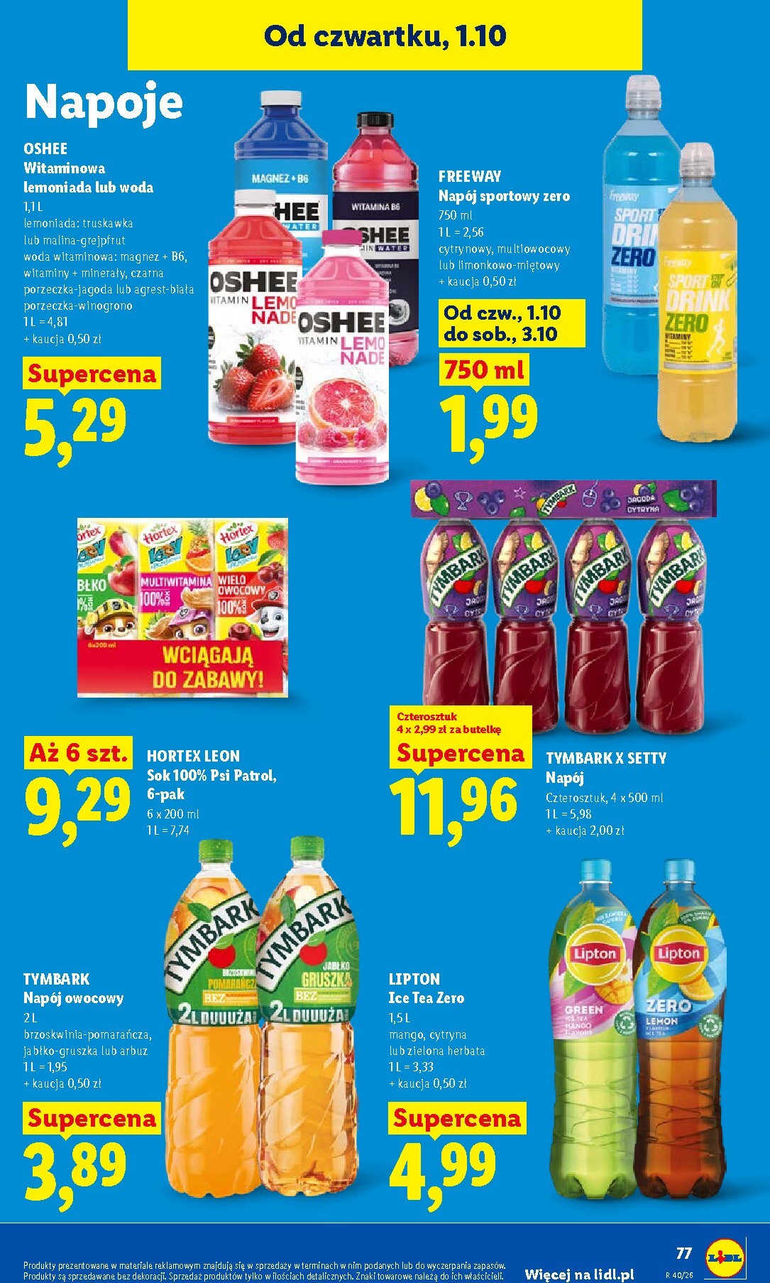 lidl - Nowa gazetka Lidl ważna od 01.10.2026 do 03.10.2026 - page: 81