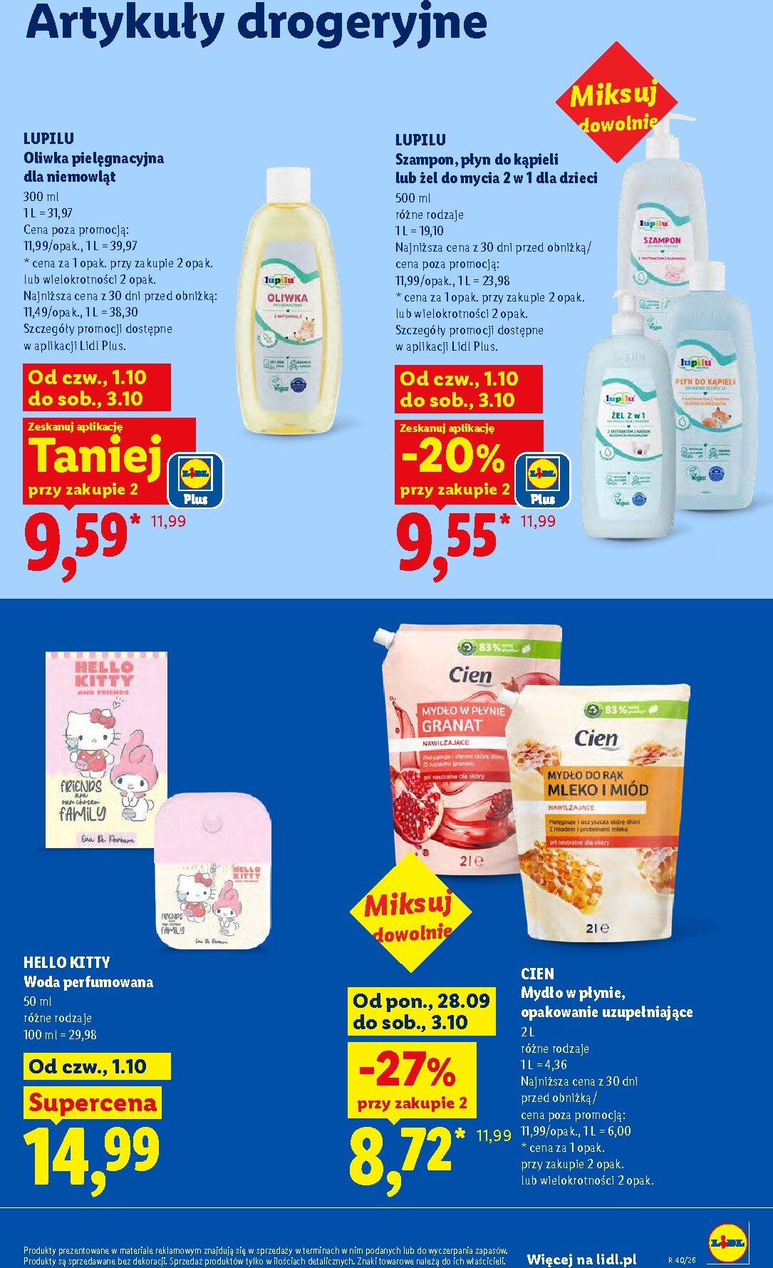 lidl - Nowa gazetka Lidl ważna od 01.10.2026 do 03.10.2026 - page: 93