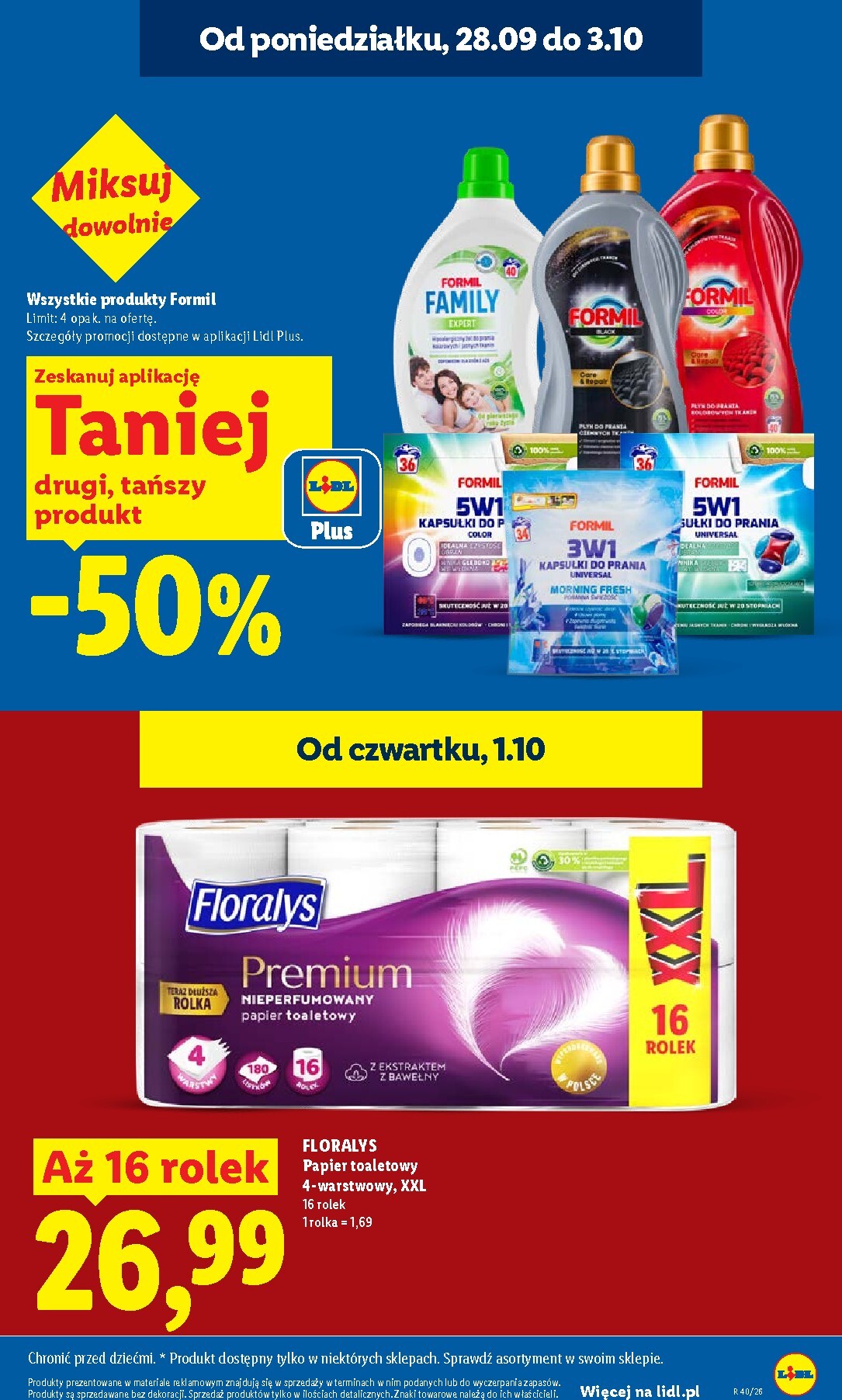 lidl - Nowa gazetka Lidl ważna od 01.10.2026 do 03.10.2026 - page: 23