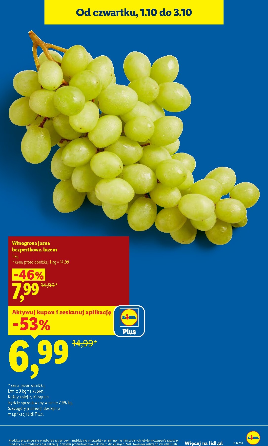 lidl - Nowa gazetka Lidl ważna od 01.10.2026 do 03.10.2026 - page: 15