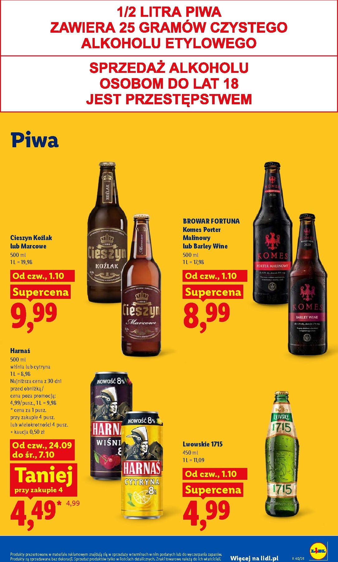 lidl - Aktualna gazetka Lidl ważna od 01.10.2026 do 03.10.2026 - page: 81