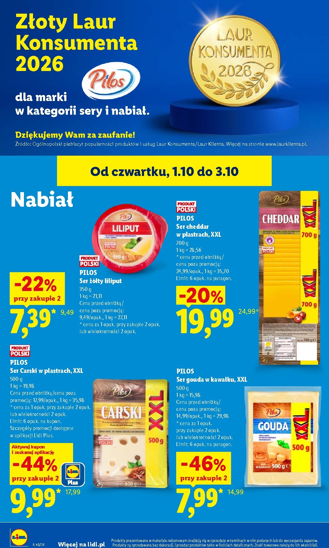 lidl - Aktualna gazetka Lidl ważna od 01.10.2026 do 03.10.2026 - page: 56