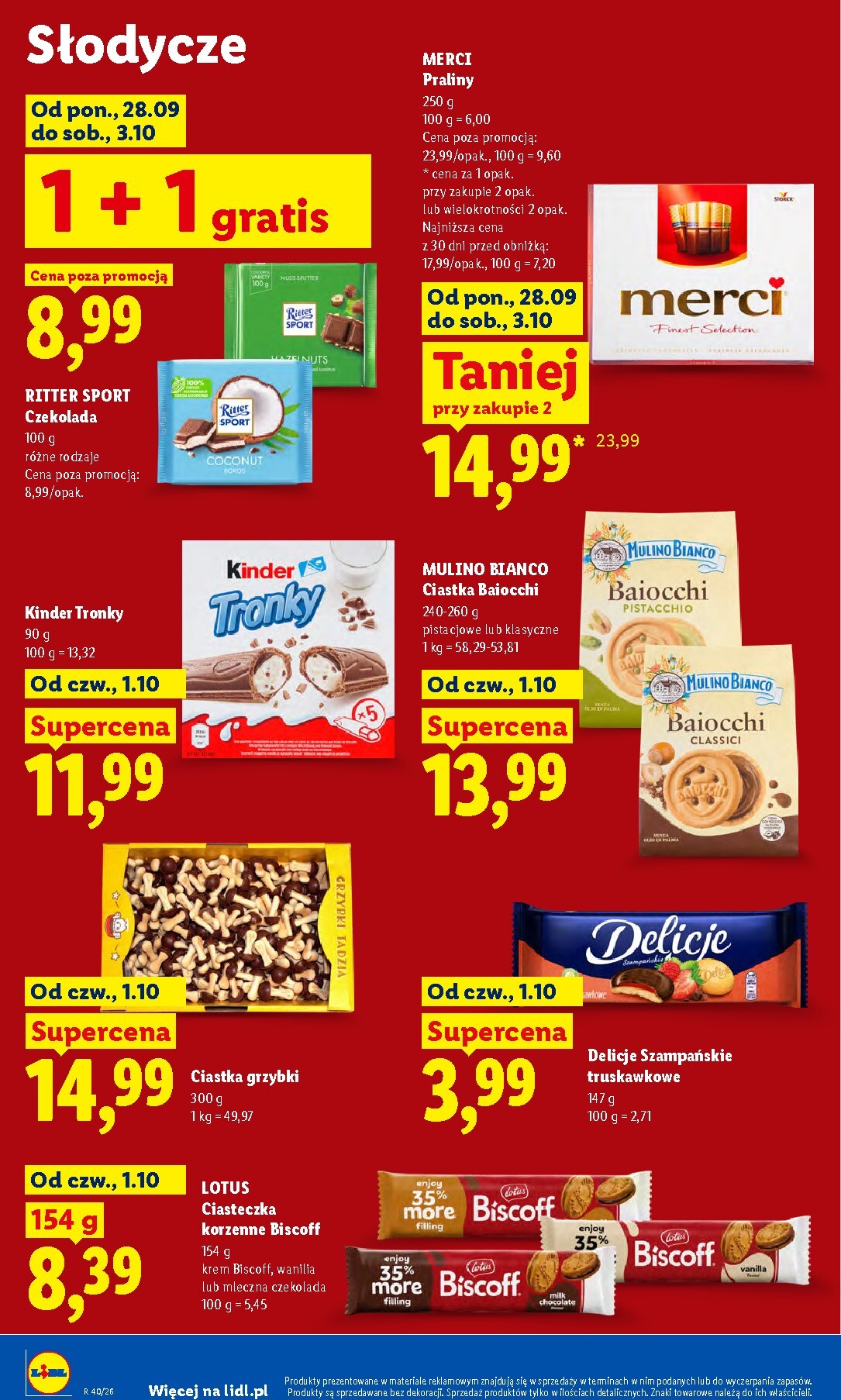 lidl - Aktualna gazetka Lidl ważna od 01.10.2026 do 03.10.2026 - page: 62