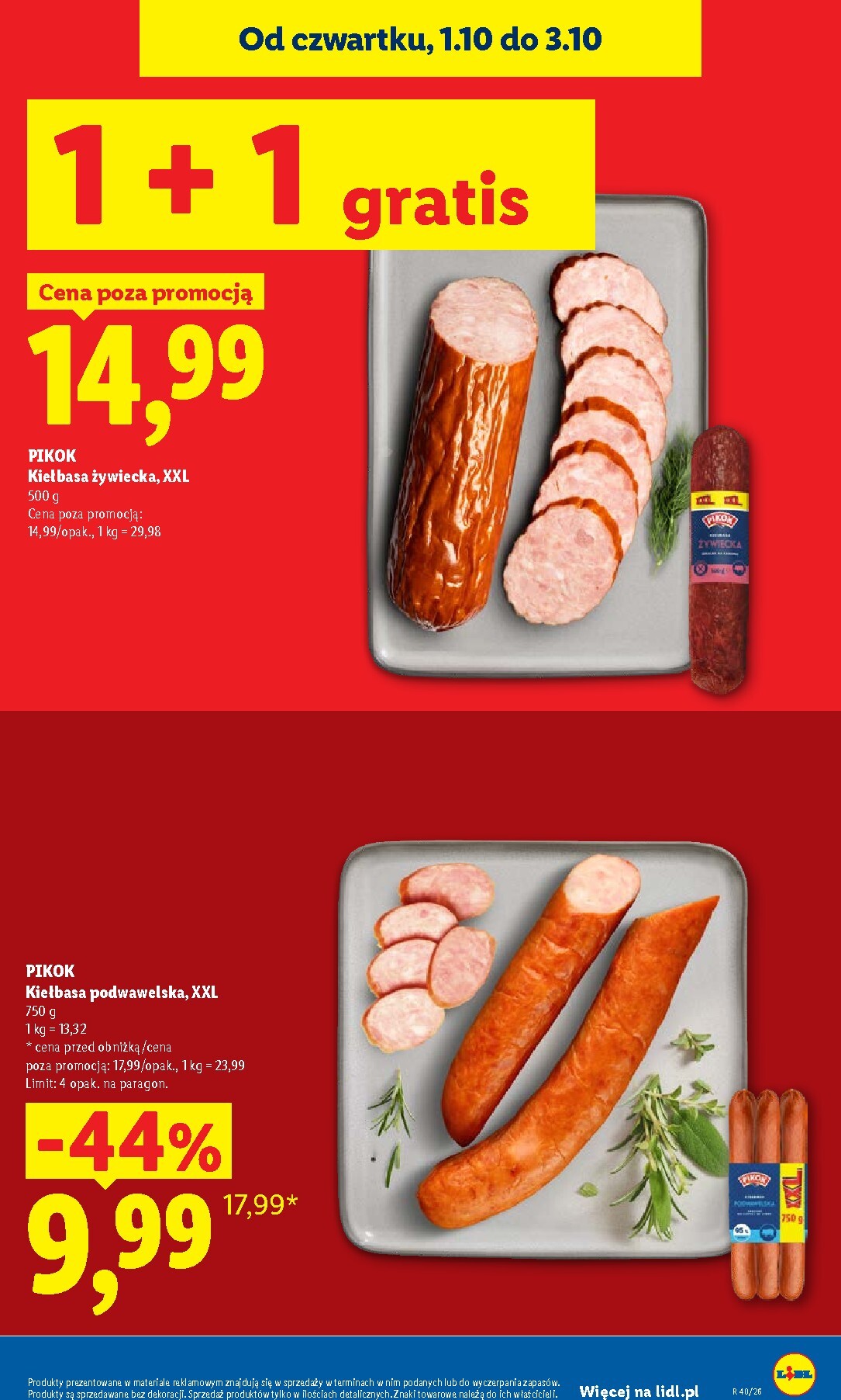 lidl - Aktualna gazetka Lidl ważna od 01.10.2026 do 03.10.2026 - page: 13