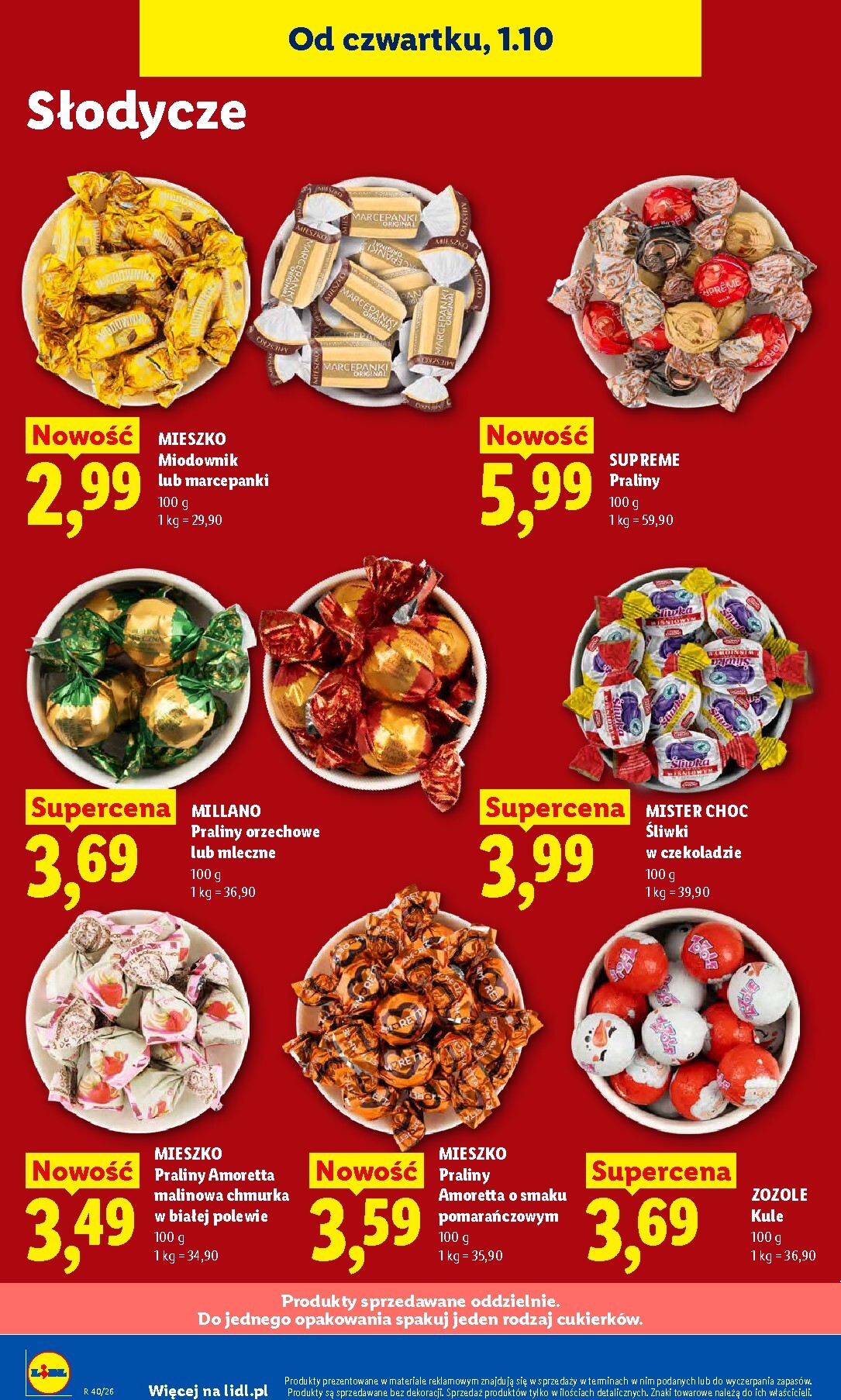 lidl - Aktualna gazetka Lidl ważna od 01.10.2026 do 03.10.2026 - page: 72