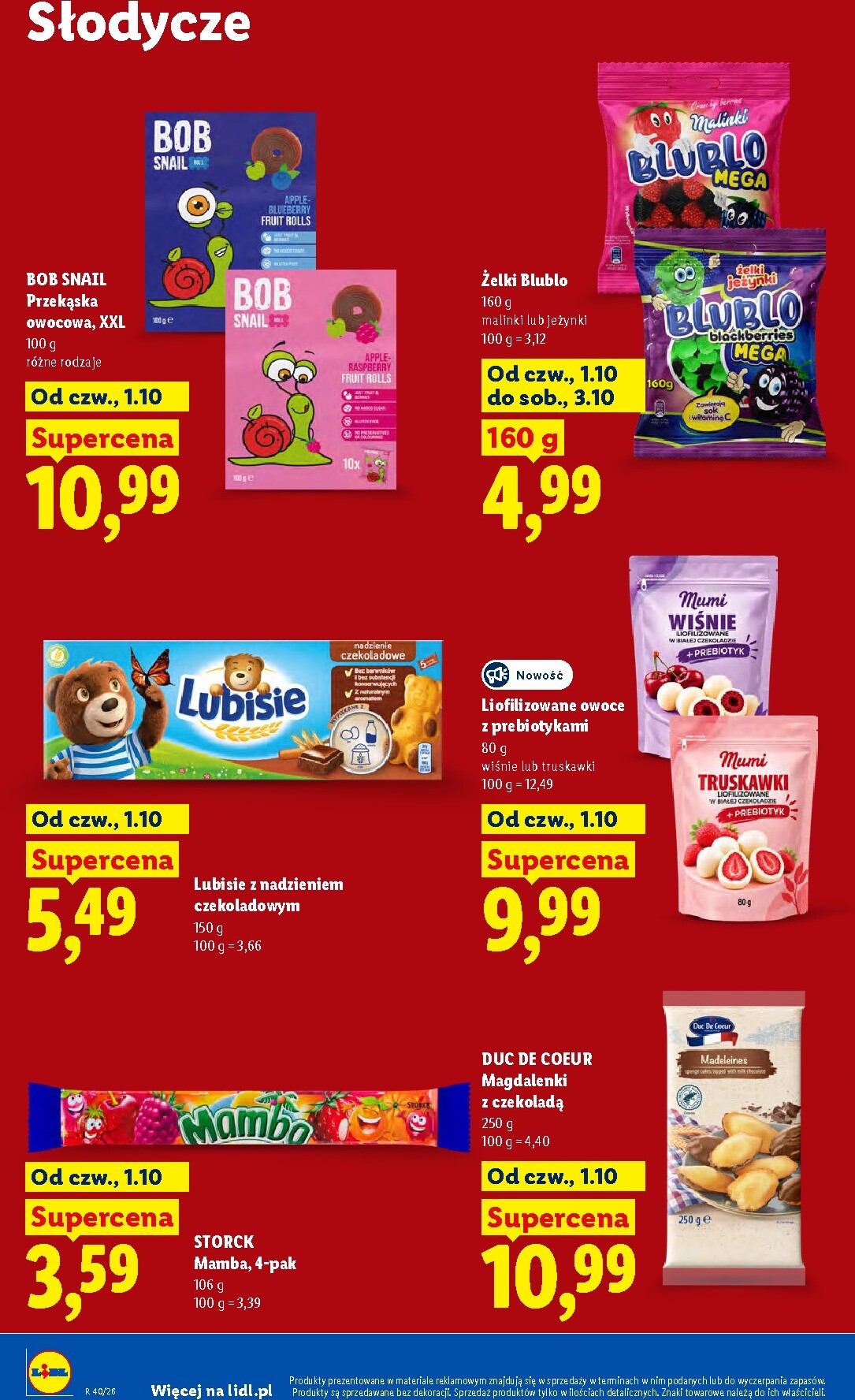 lidl - Aktualna gazetka Lidl ważna od 01.10.2026 do 03.10.2026 - page: 60
