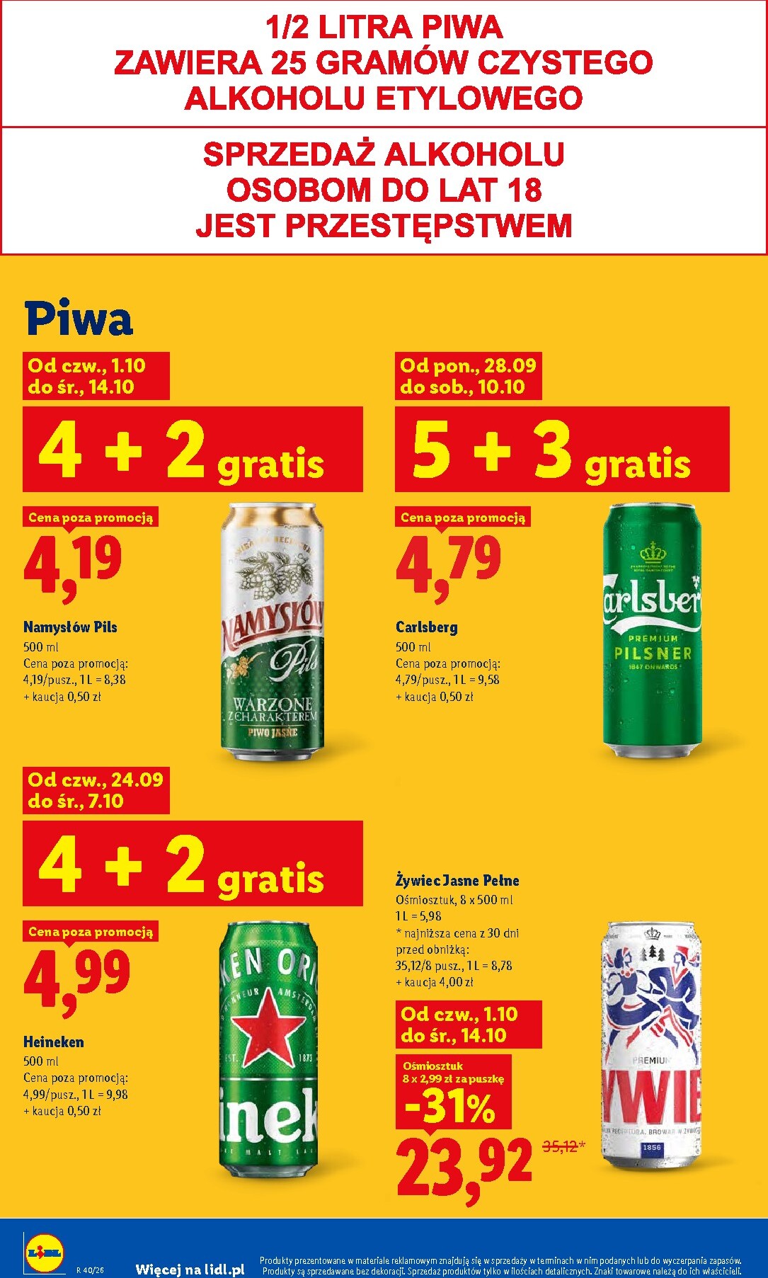 lidl - Aktualna gazetka Lidl ważna od 01.10.2026 do 03.10.2026 - page: 80