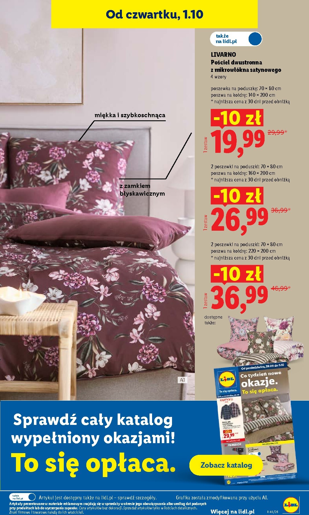 lidl - Aktualna gazetka Lidl ważna od 01.10.2026 do 03.10.2026 - page: 39