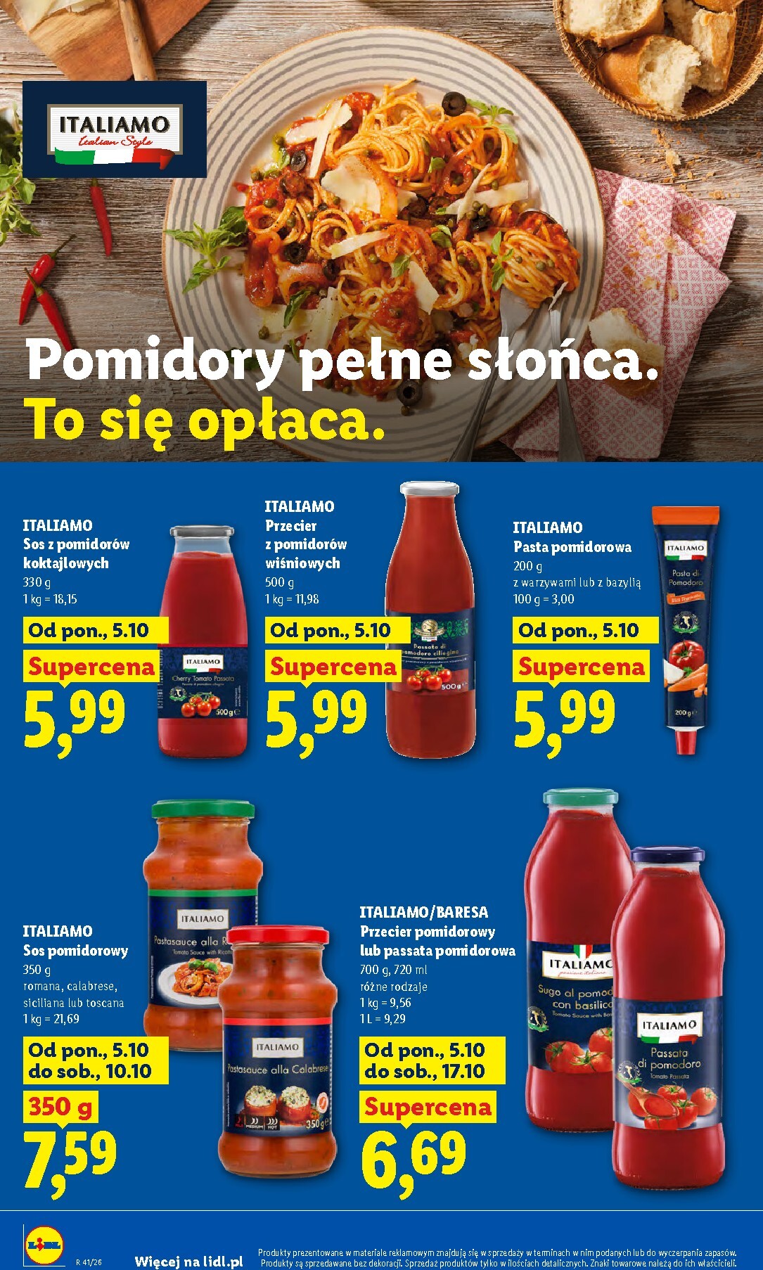 lidl - Nowa gazetka Lidl ważna od 05.10.2026 do 10.10.2026 - page: 52