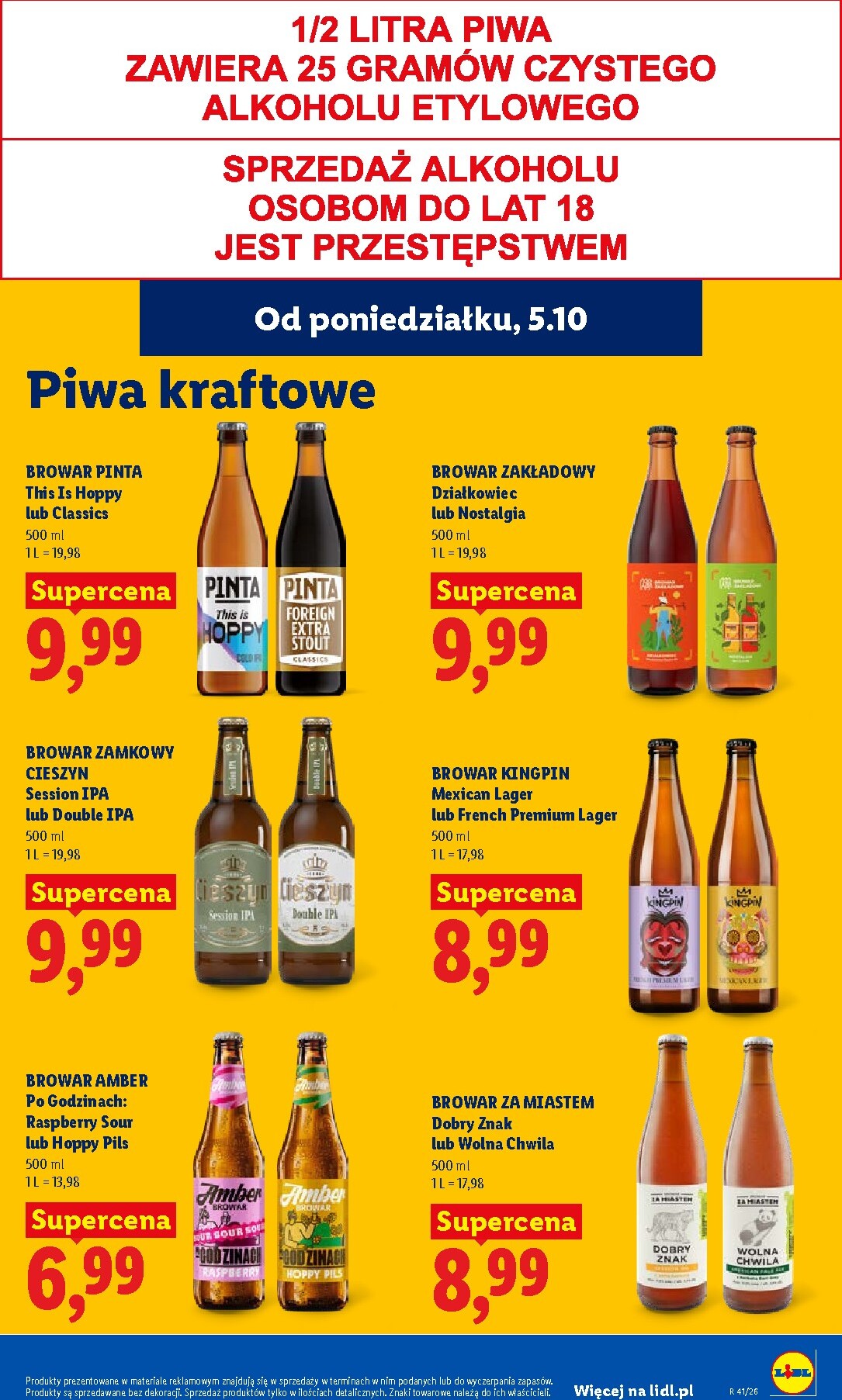 lidl - Nowa gazetka Lidl ważna od 05.10.2026 do 10.10.2026 - page: 77