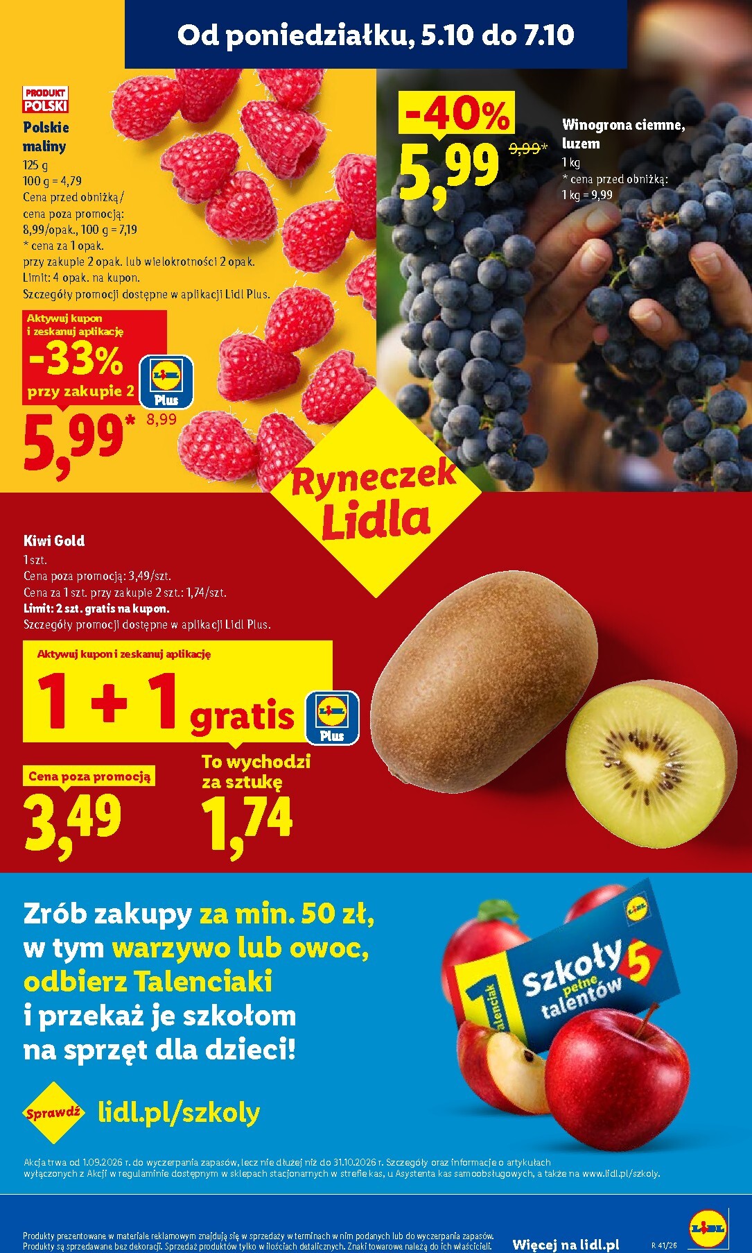 lidl - Nowa gazetka Lidl ważna od 05.10.2026 do 10.10.2026 - page: 39