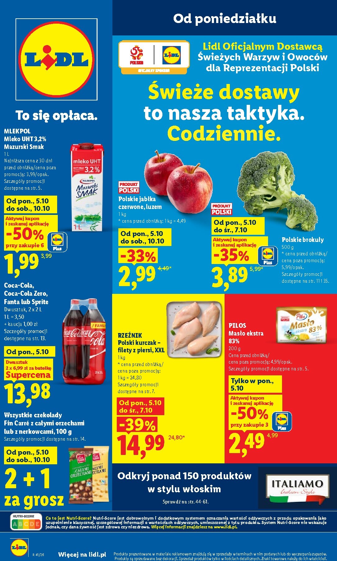 lidl - Nowa gazetka Lidl ważna od 05.10.2026 do 10.10.2026