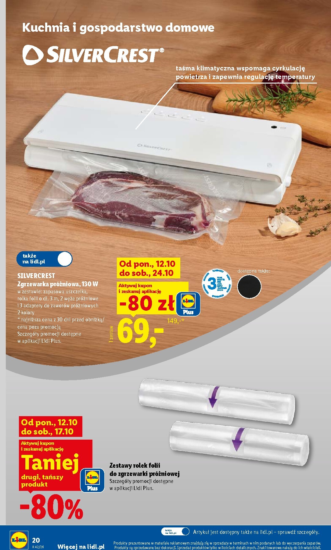 lidl - Nowa gazetka Lidl - Katalog Okazji ważna od 12.10.2026 do 24.10.2026 - page: 22