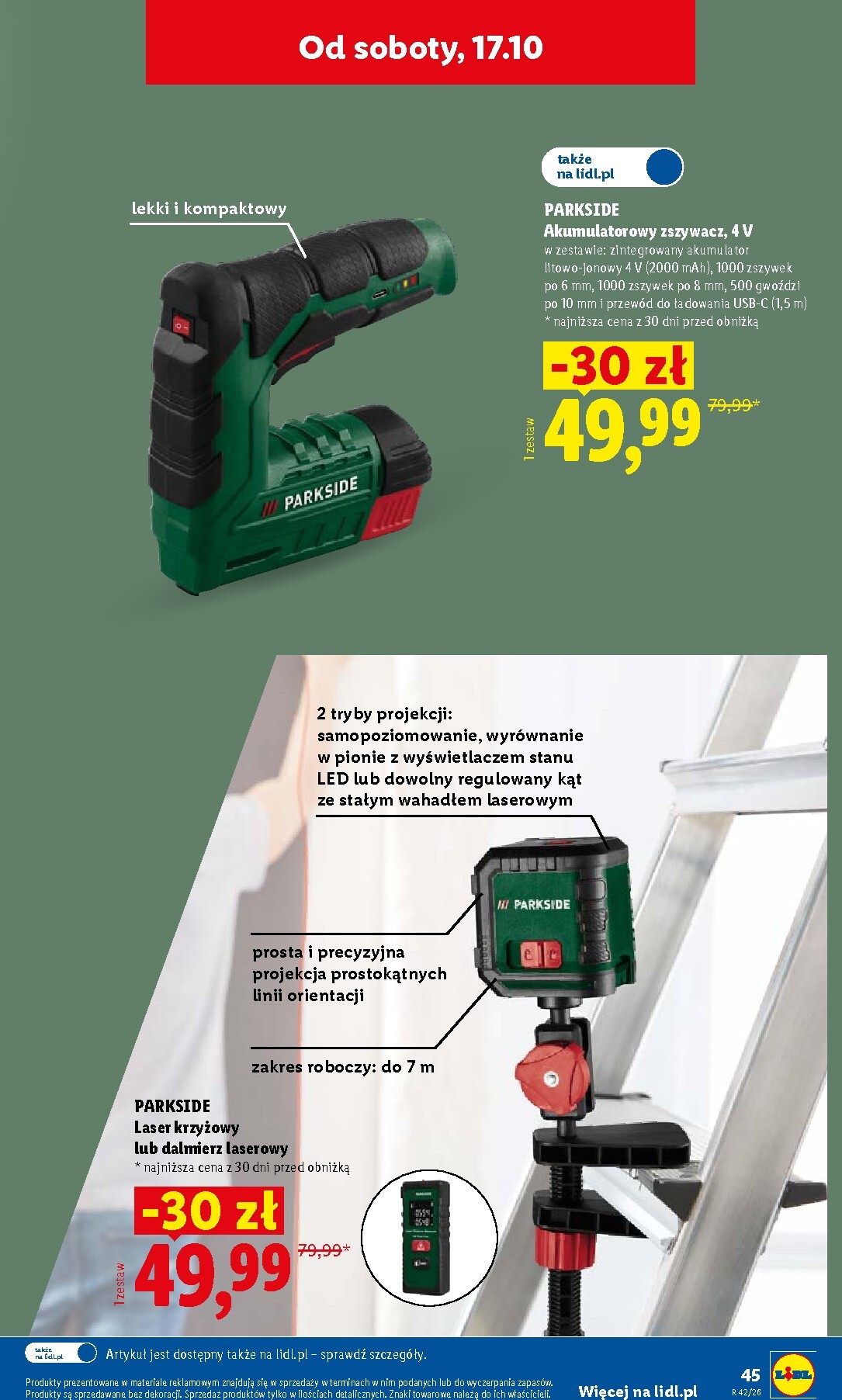 lidl - Nowa gazetka Lidl - Katalog Okazji ważna od 12.10.2026 do 24.10.2026 - page: 49