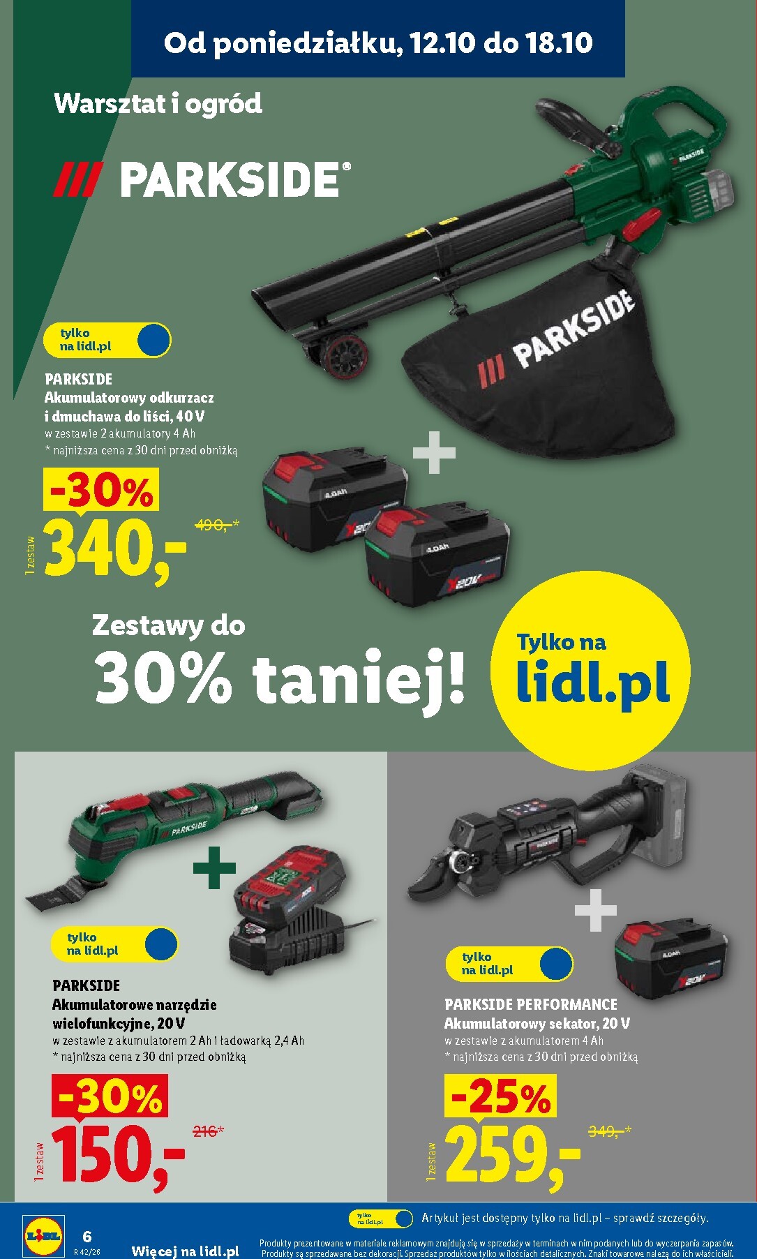 lidl - Nowa gazetka Lidl - Katalog Okazji ważna od 12.10.2026 do 24.10.2026 - page: 6