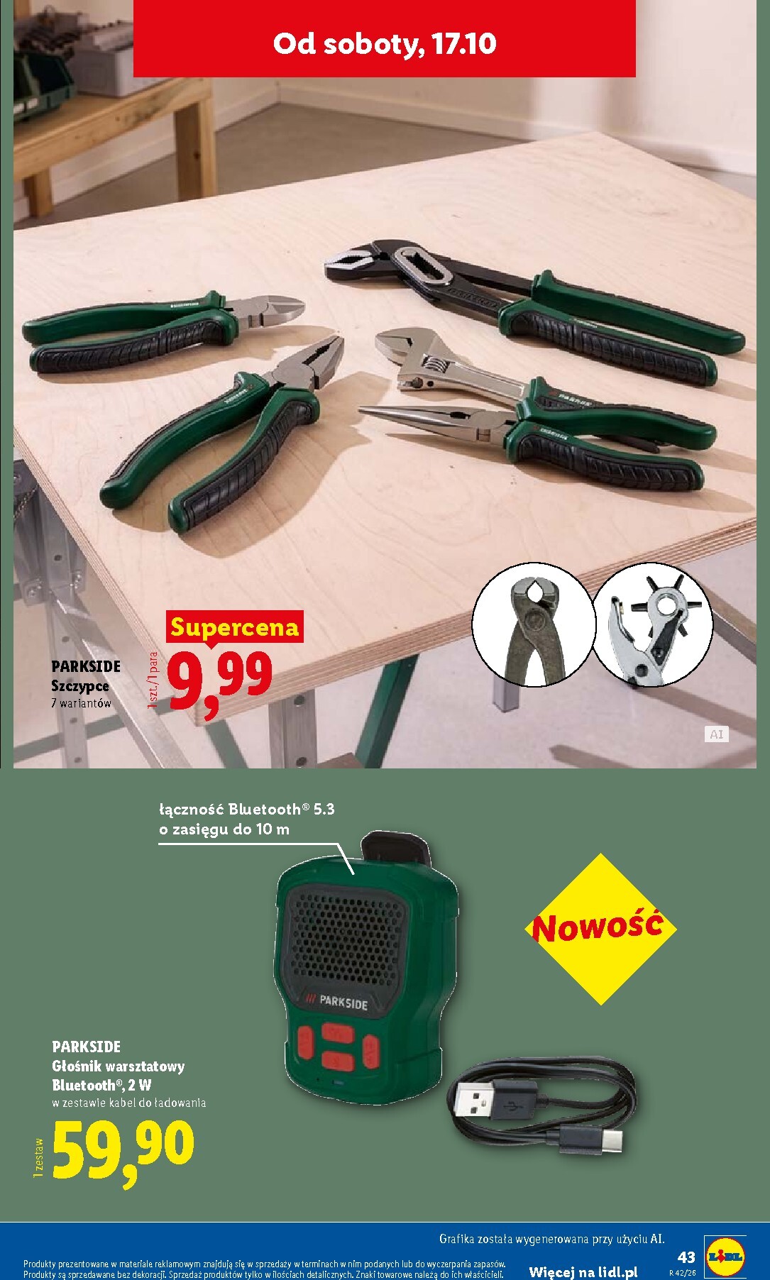 lidl - Nowa gazetka Lidl - Katalog Okazji ważna od 12.10.2026 do 24.10.2026 - page: 47
