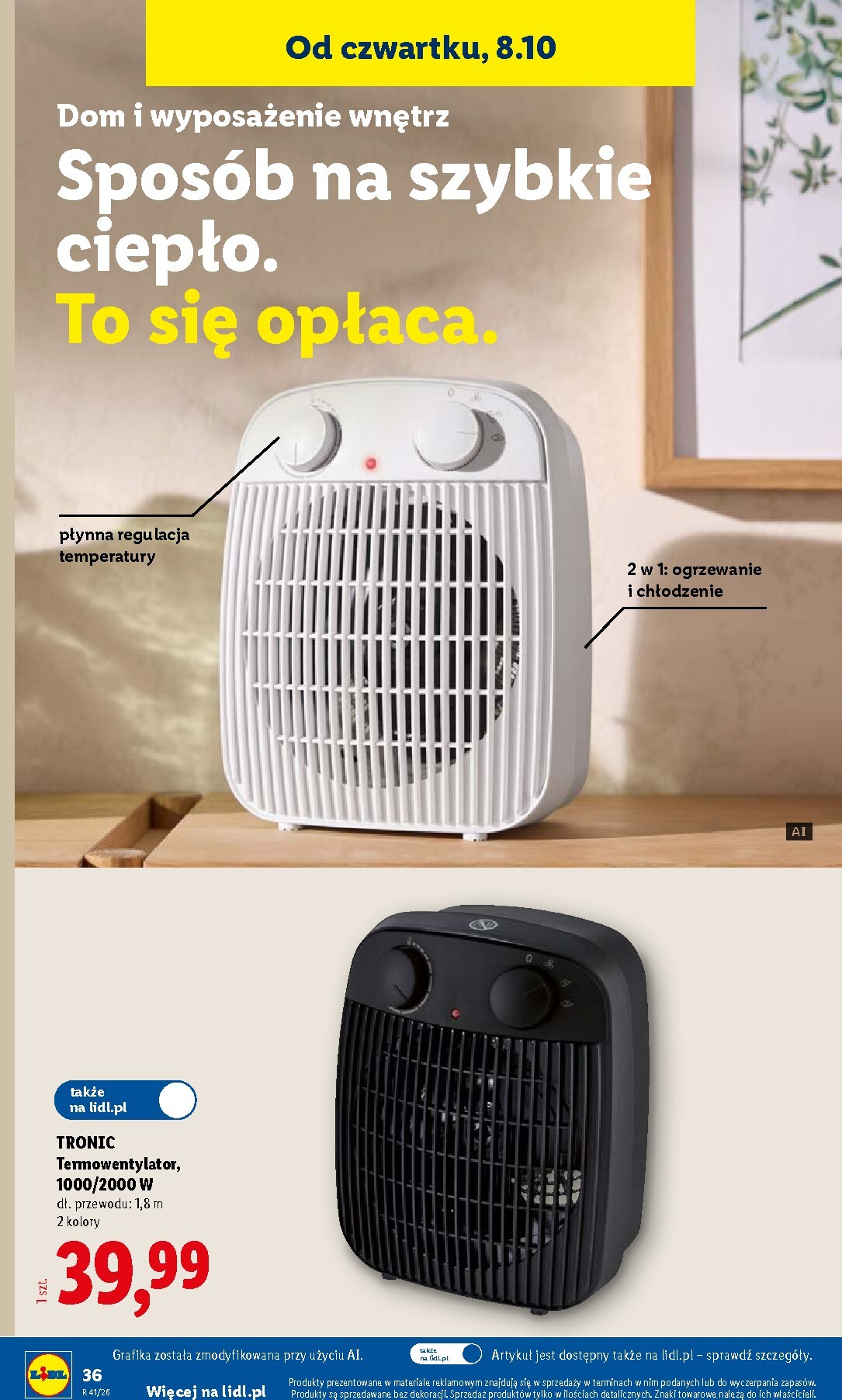 lidl - Aktualna gazetka Lidl - To się opłaca ważna od 05.10.2026 do 11.10.2026 - page: 46