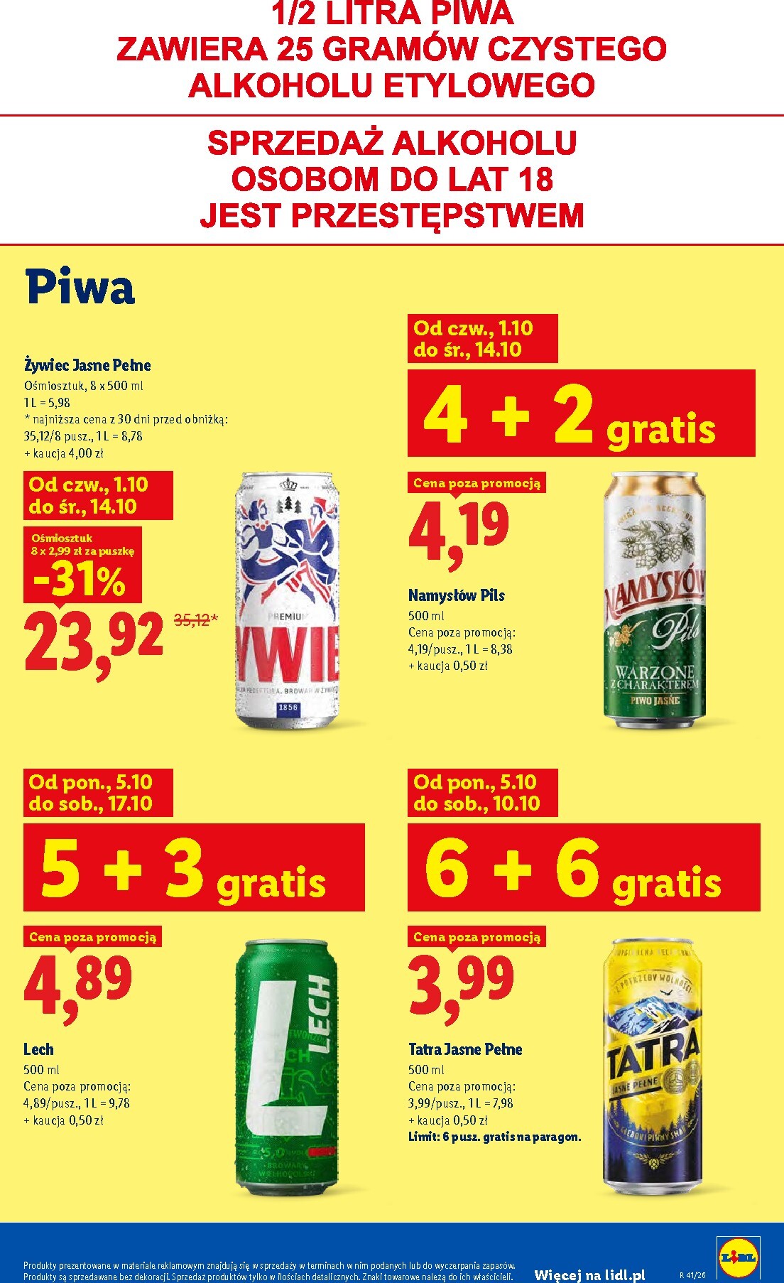 lidl - Aktualna gazetka Lidl ważna od 05.10.2026 do 17.10.2026 - page: 77
