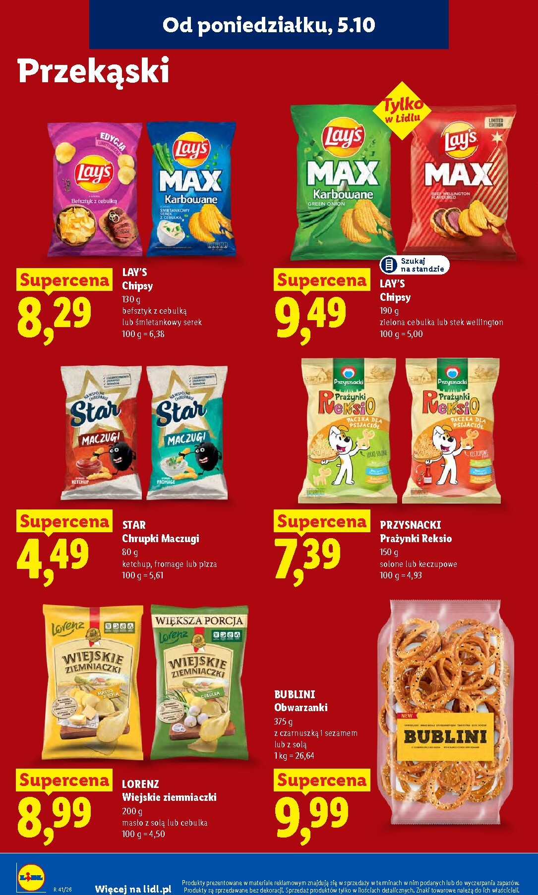 lidl - Aktualna gazetka Lidl ważna od 05.10.2026 do 17.10.2026 - page: 74
