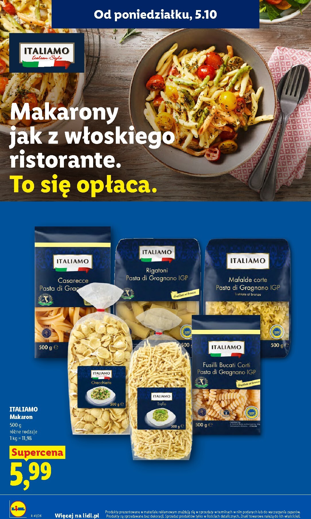 lidl - Aktualna gazetka Lidl ważna od 05.10.2026 do 17.10.2026 - page: 54