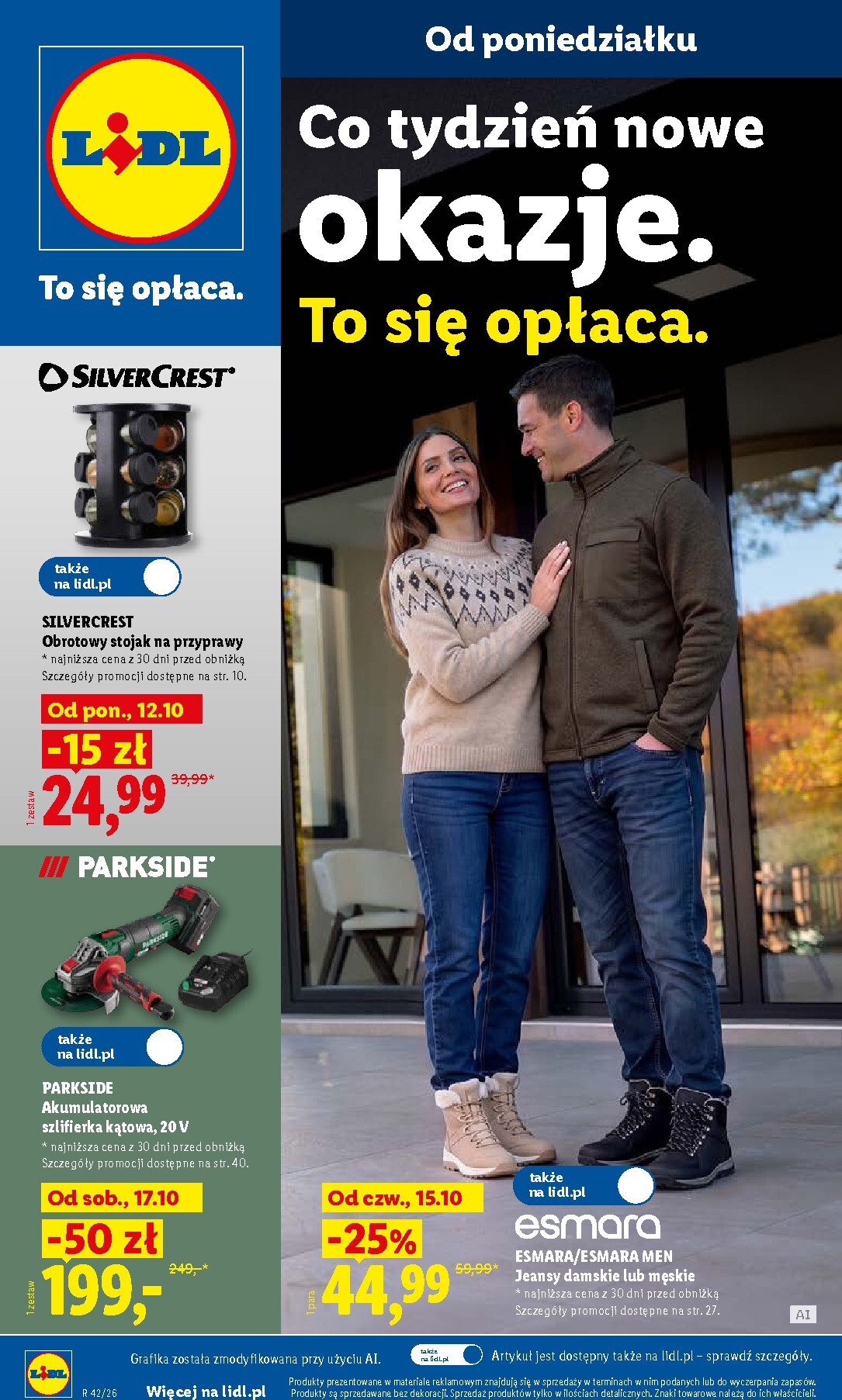 lidl - Nowa gazetka Lidl - Okazje ważna od 12.10.2026 do 24.10.2026