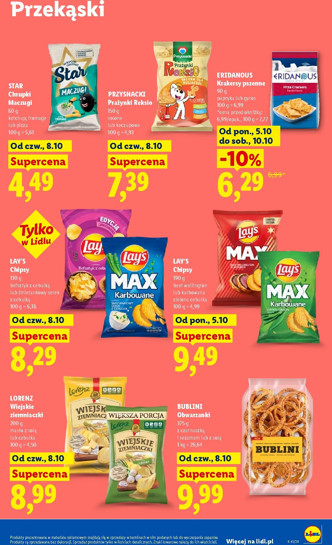 lidl - Aktualna gazetka Lidl ważna od 08.10.2026 do 10.10.2026 - page: 79