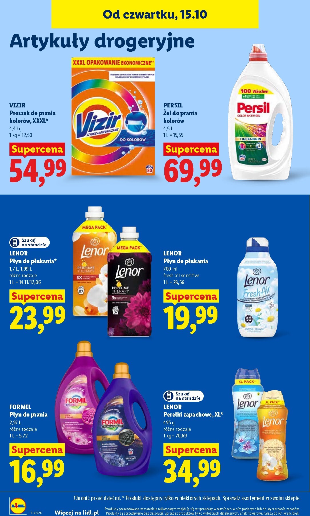 lidl - Nowa gazetka Lidl ważna od 15.10.2026 do 17.10.2026 - page: 112