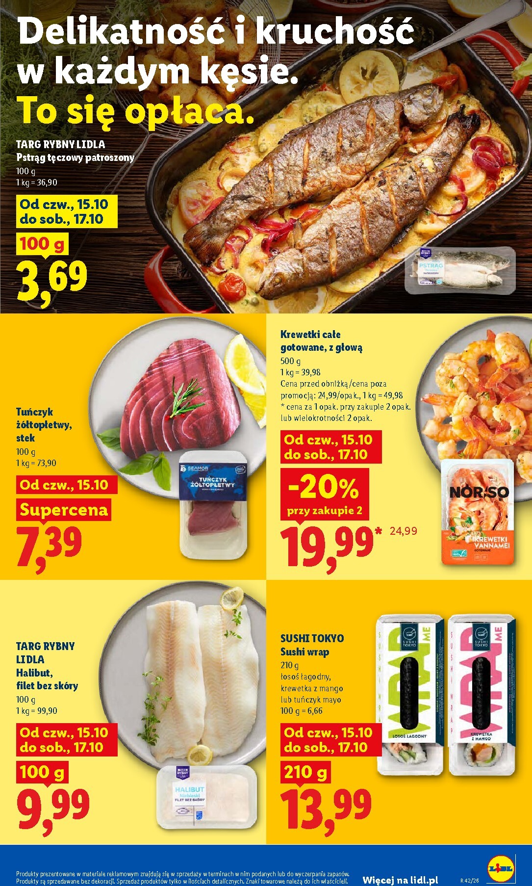 lidl - Nowa gazetka Lidl ważna od 15.10.2026 do 17.10.2026 - page: 75