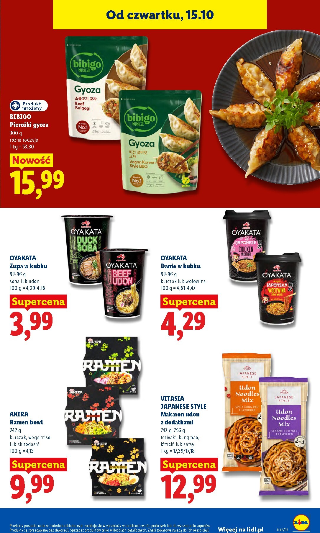 lidl - Nowa gazetka Lidl ważna od 15.10.2026 do 17.10.2026 - page: 57
