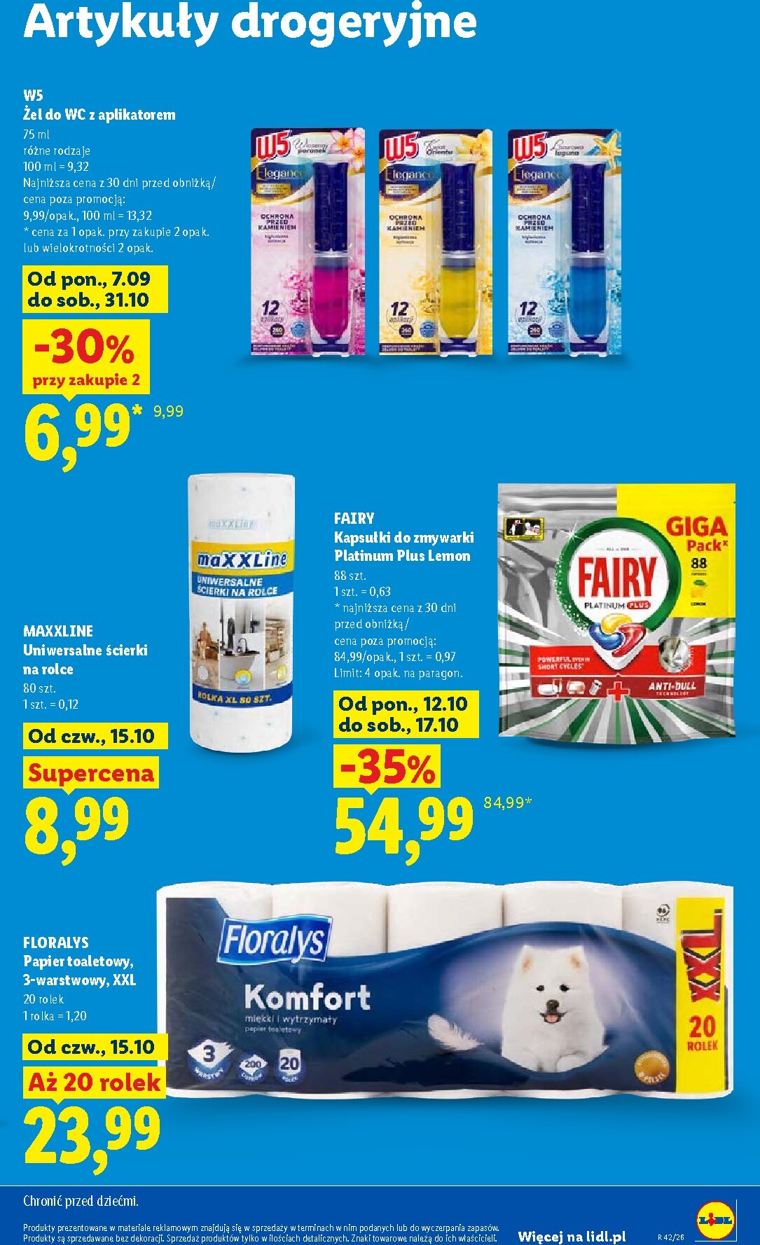 lidl - Aktualna gazetka Lidl ważna od 15.10.2026 do 17.10.2026 - page: 109