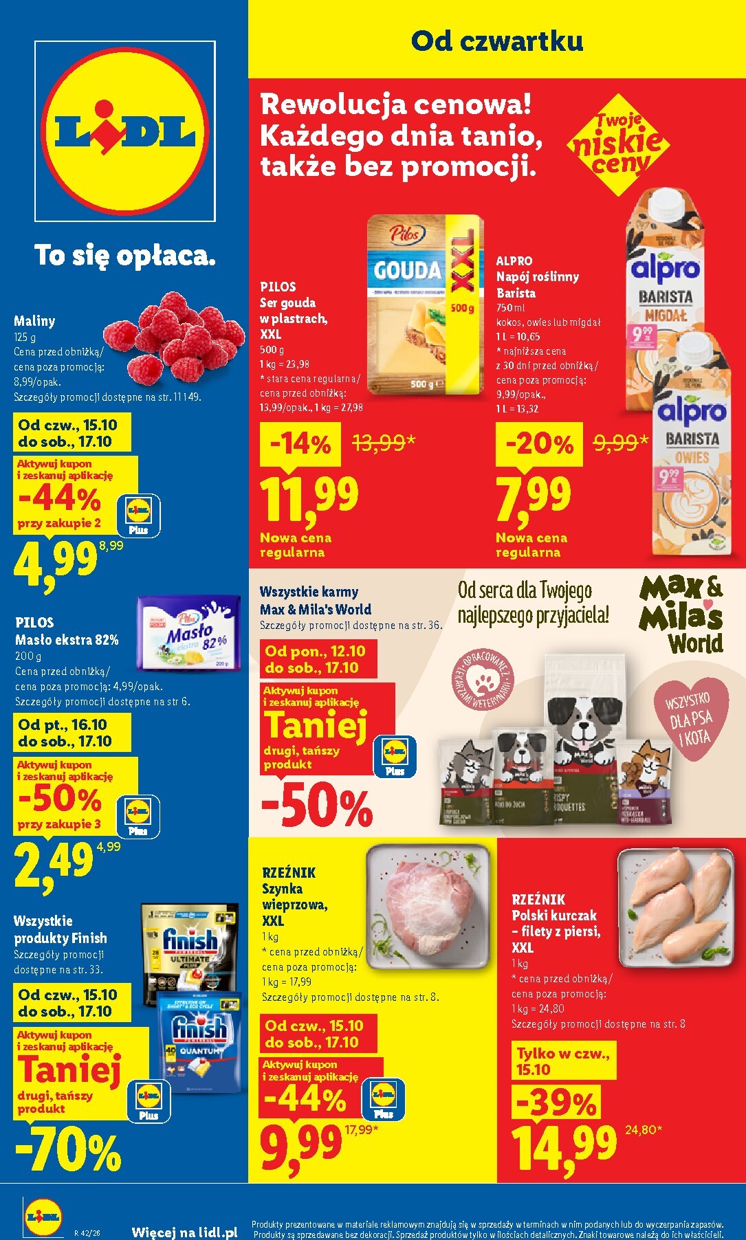 lidl - Aktualna gazetka Lidl ważna od 15.10.2026 do 17.10.2026