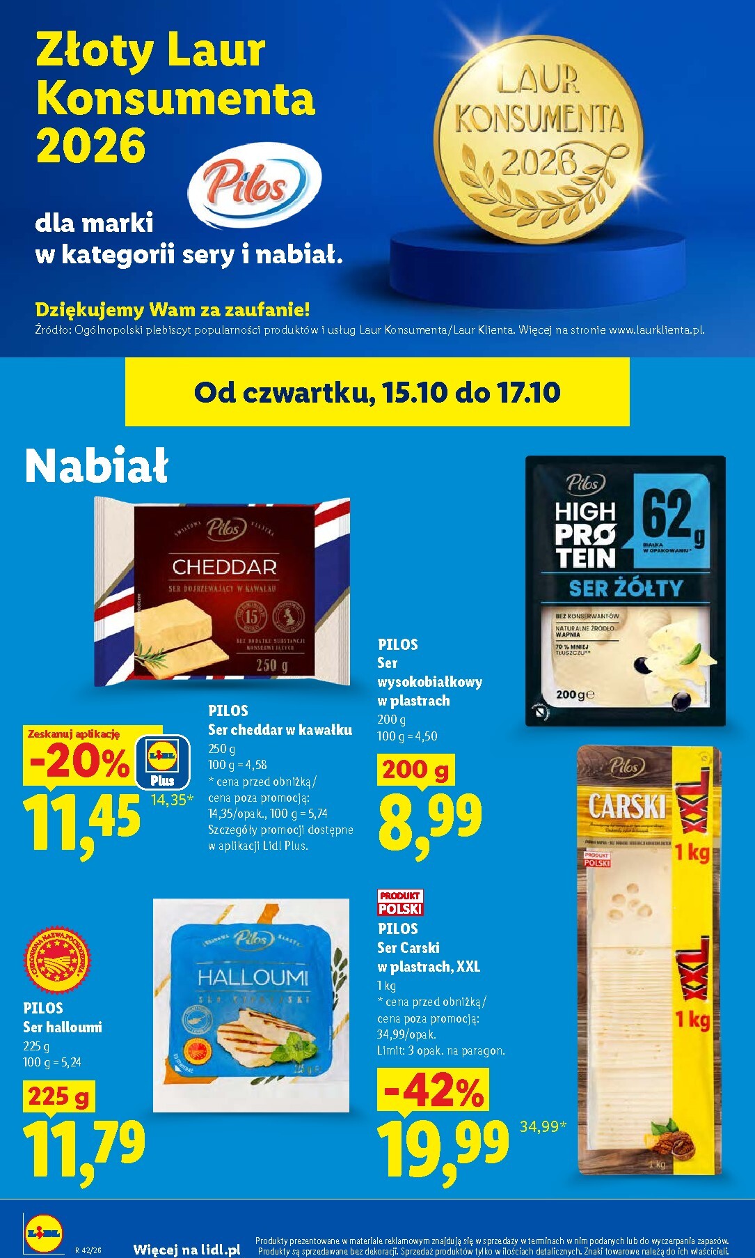 lidl - Aktualna gazetka Lidl ważna od 15.10.2026 do 17.10.2026 - page: 70