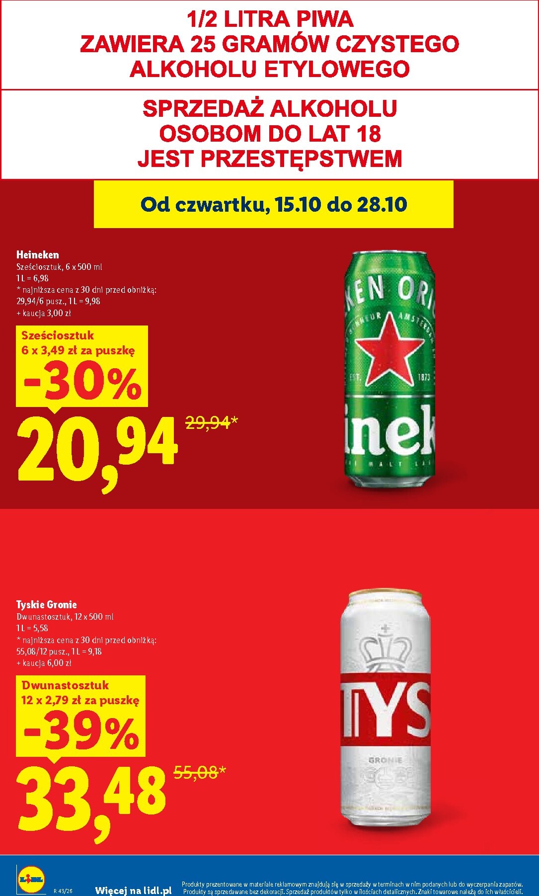 lidl - Nowa gazetka Lidl ważna od 19.10.2026 do 21.10.2026 - page: 26