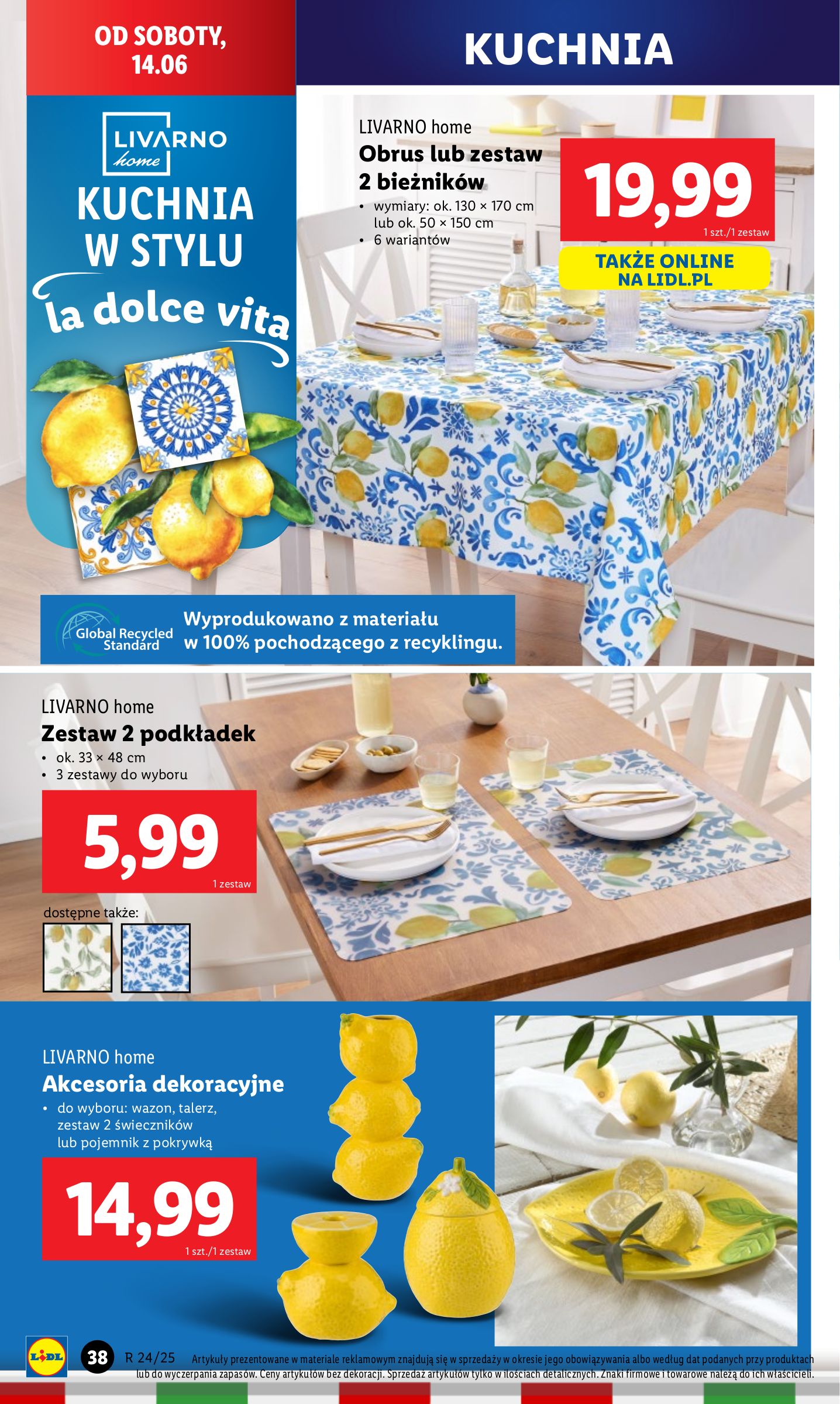 lidl - Lidl - Katalog Okazji gazetka ważna od 09.06. - 14.06. - page: 50