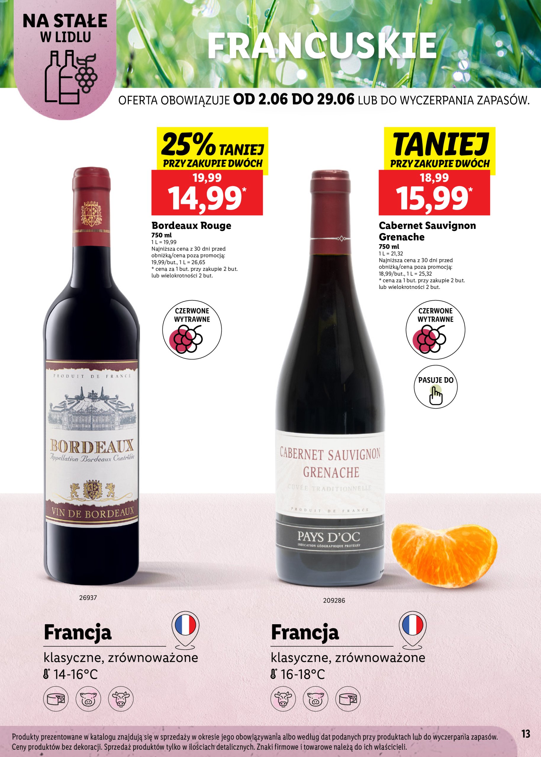 lidl - Lidl - Karta win gazetka ważna od 02.06. - 12.06. - page: 13