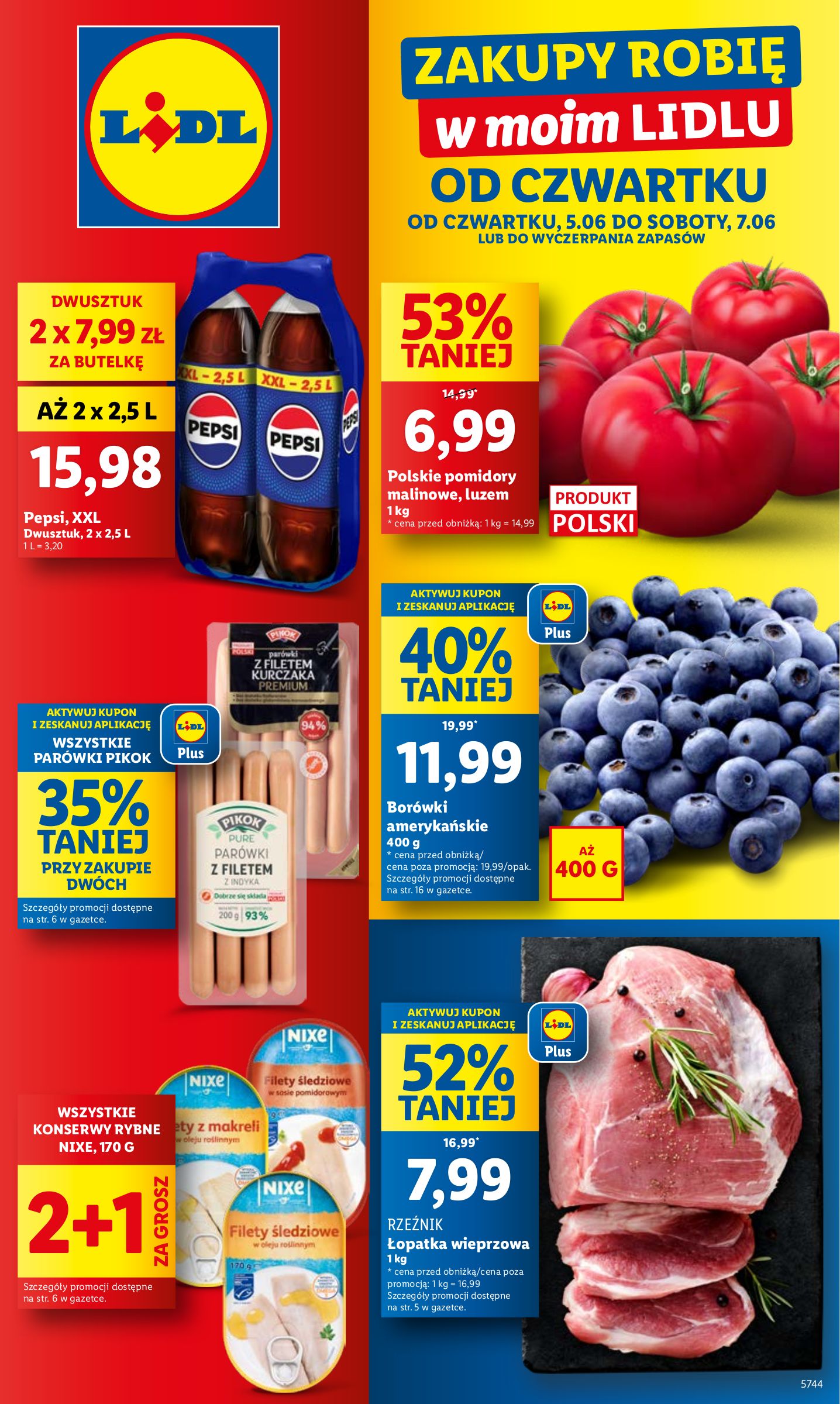 lidl - Gazetka Lidl ważna od 05.06. - 07.06.