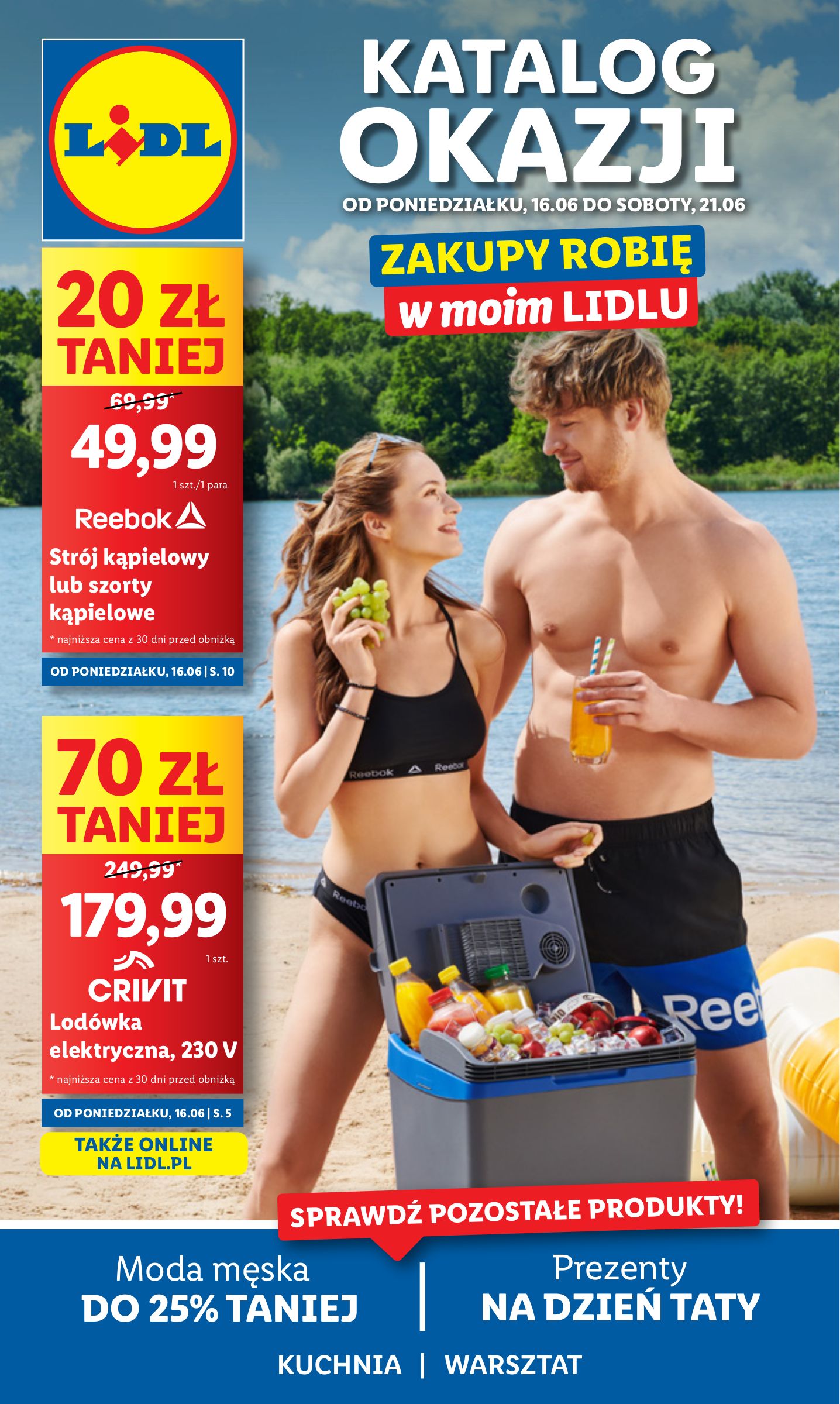 lidl - Gazetka Lidl - Katalog Okazji ważna od 16.06. - 21.06.