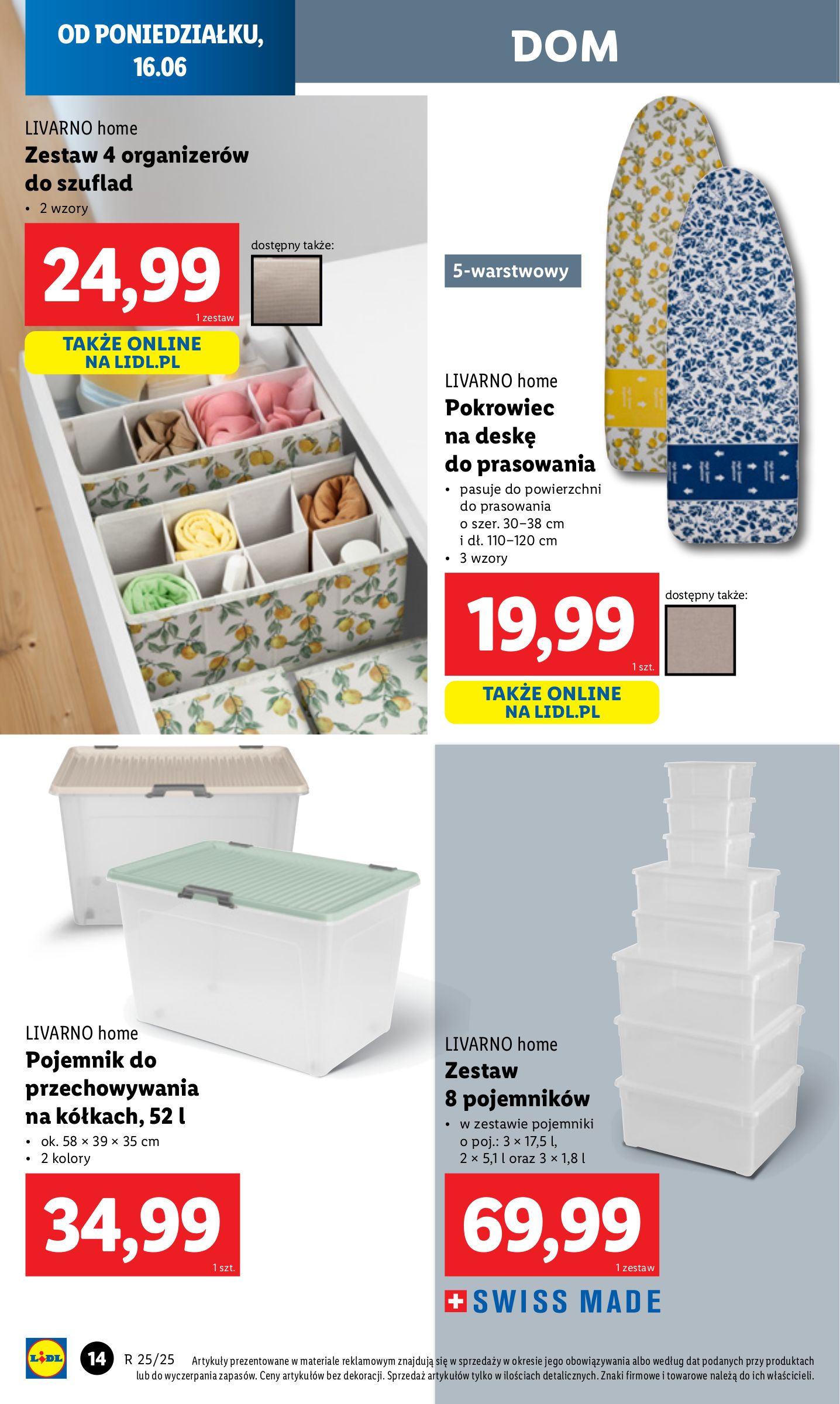 lidl - Gazetka Lidl - Katalog Okazji ważna od 16.06. - 21.06. - page: 18 lidl - Gazetka Lidl - Katalog Okazji ważna od 16.06. - 21.06. - page: 18