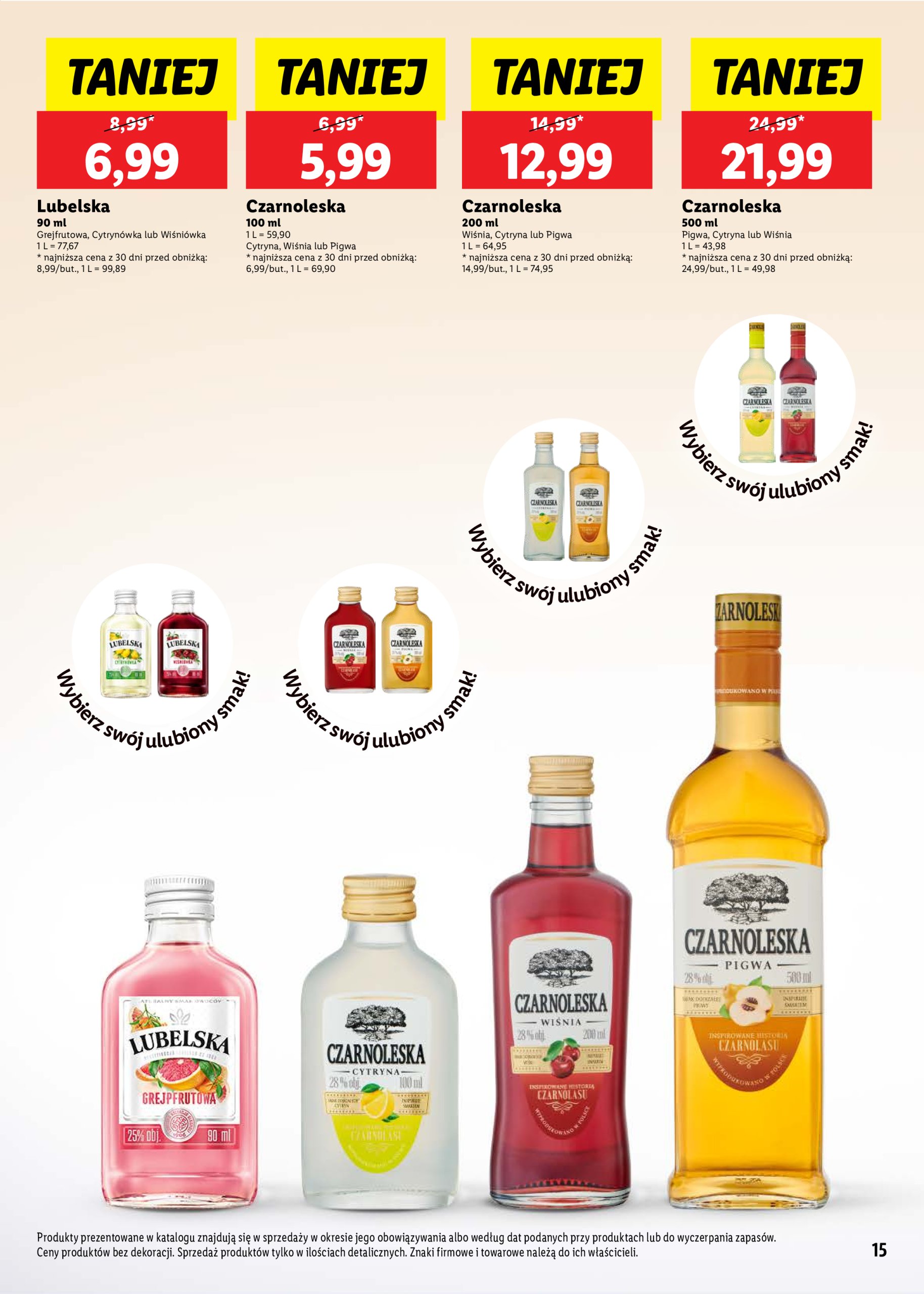 lidl - Gazetka Lidl - Katalog alkoholi mocnych ważna od 09.06. - 12.07. - page: 15