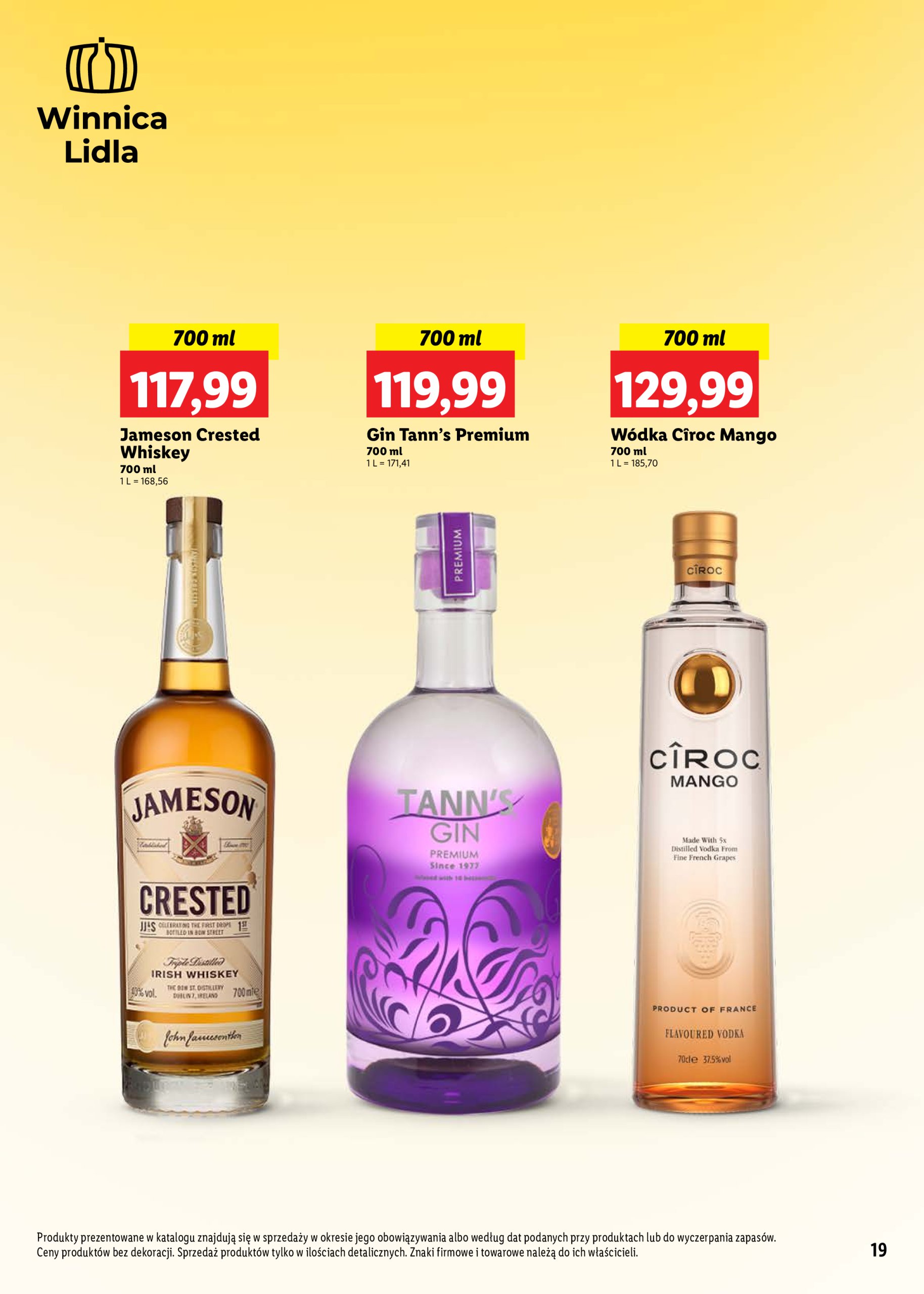 lidl - Gazetka Lidl - Katalog alkoholi mocnych ważna od 09.06. - 12.07. - page: 19